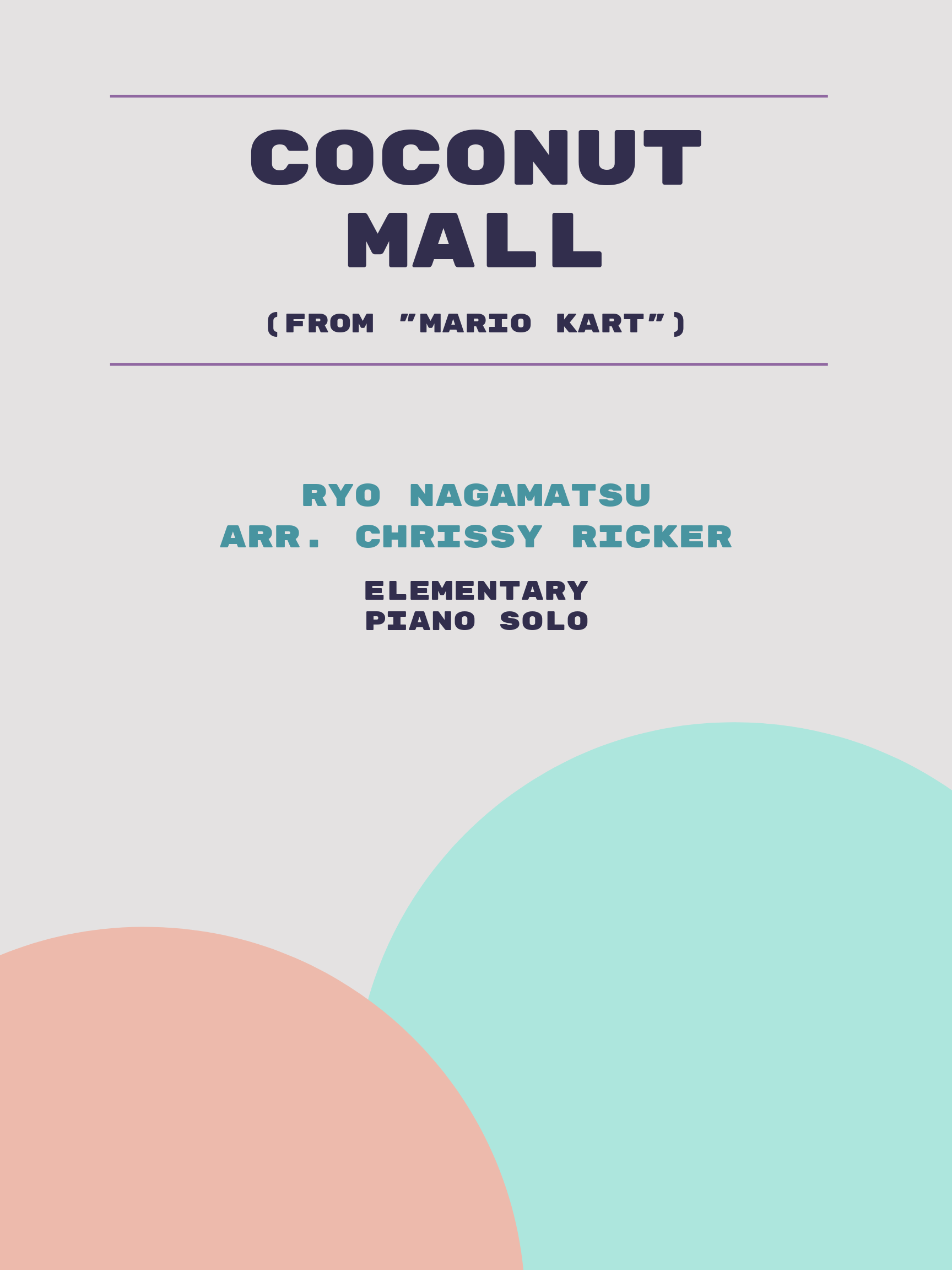 Coconut Mall by Ryo Nagamatsu