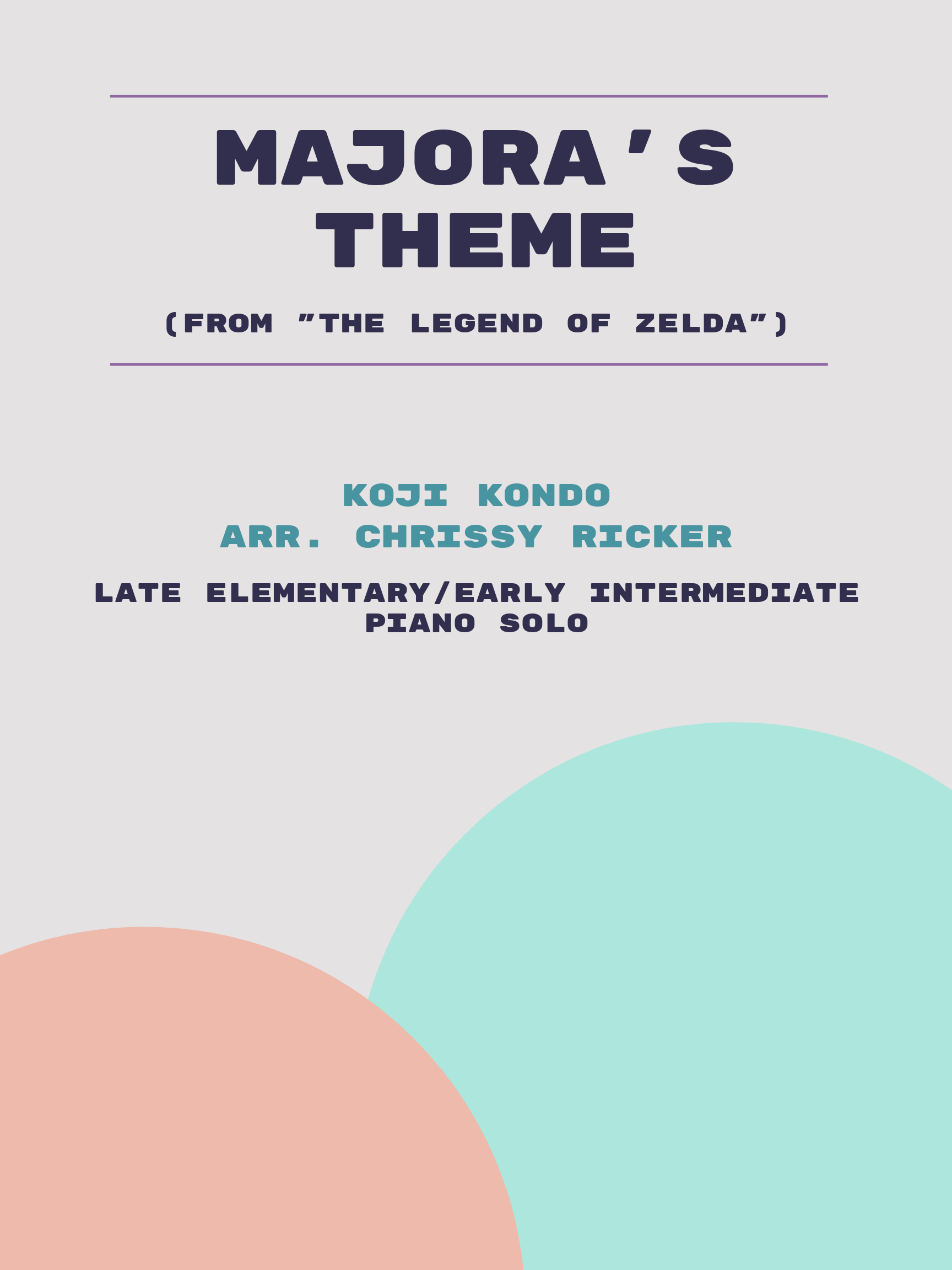 Majora's Theme by Koji Kondo