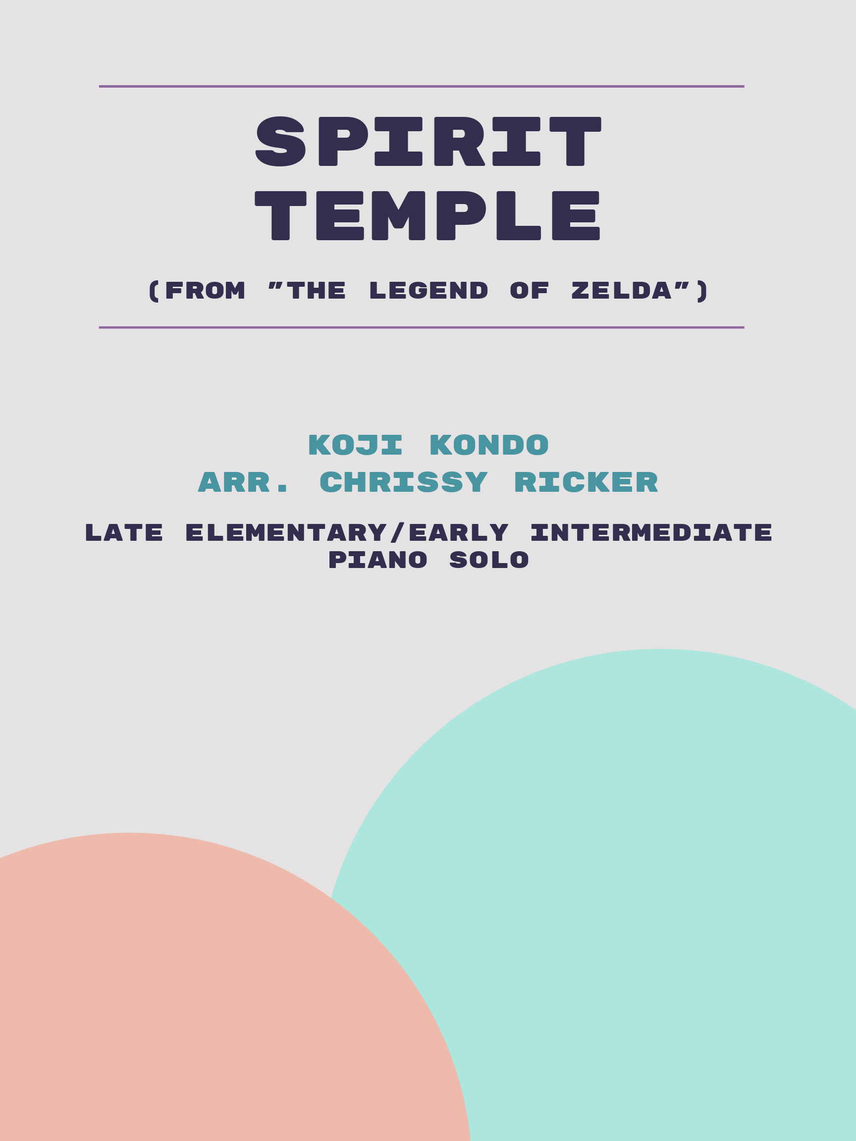 Spirit Temple by Koji Kondo