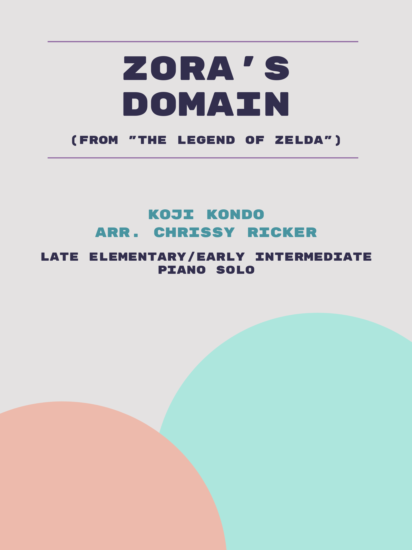 Zora's Domain by Koji Kondo