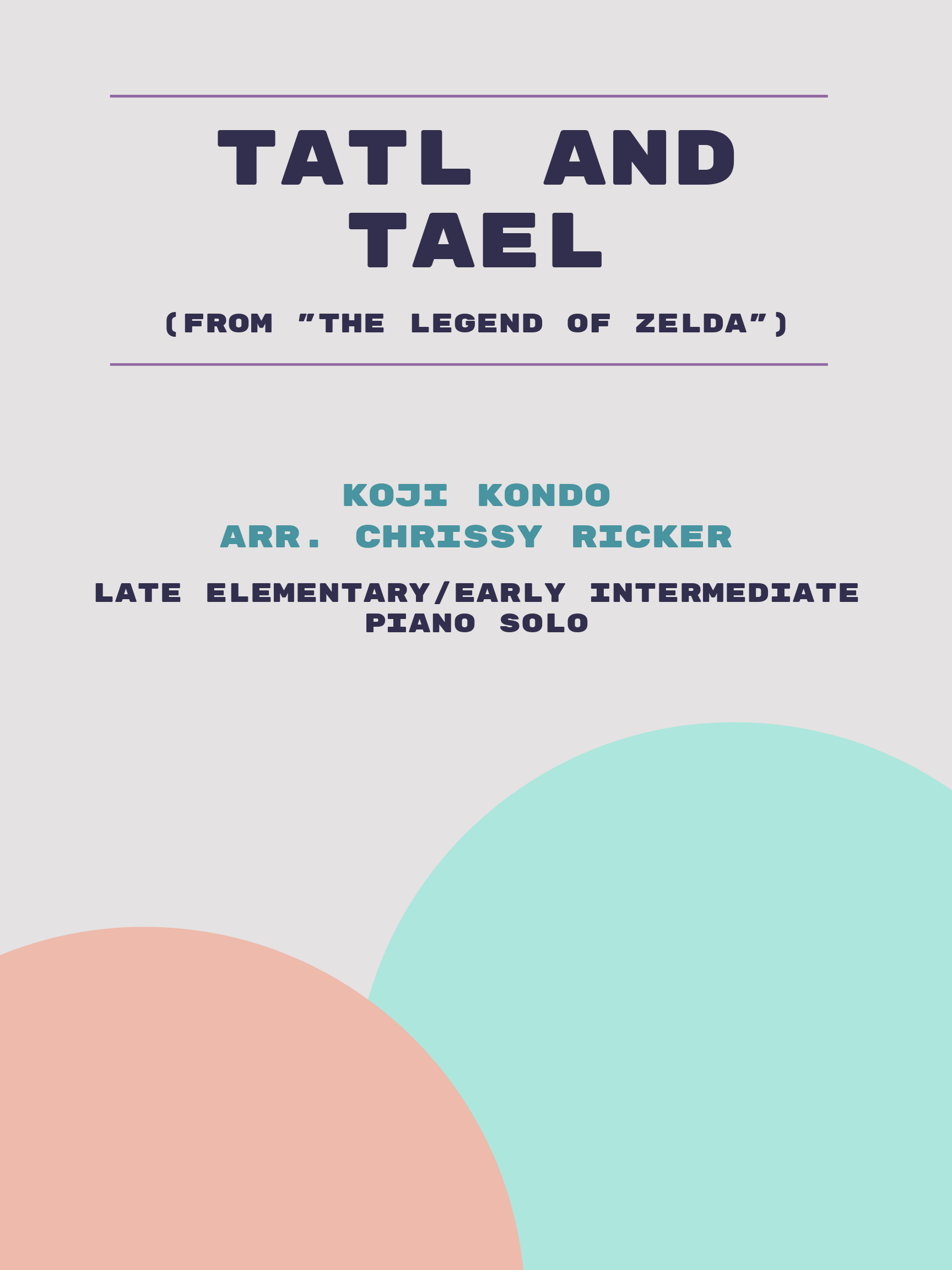 Tatl and Tael by Koji Kondo