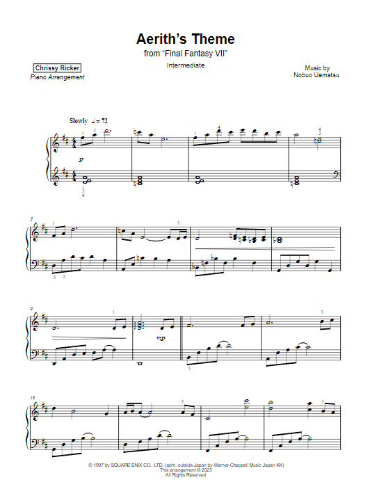 Aerith's Theme Sample Page