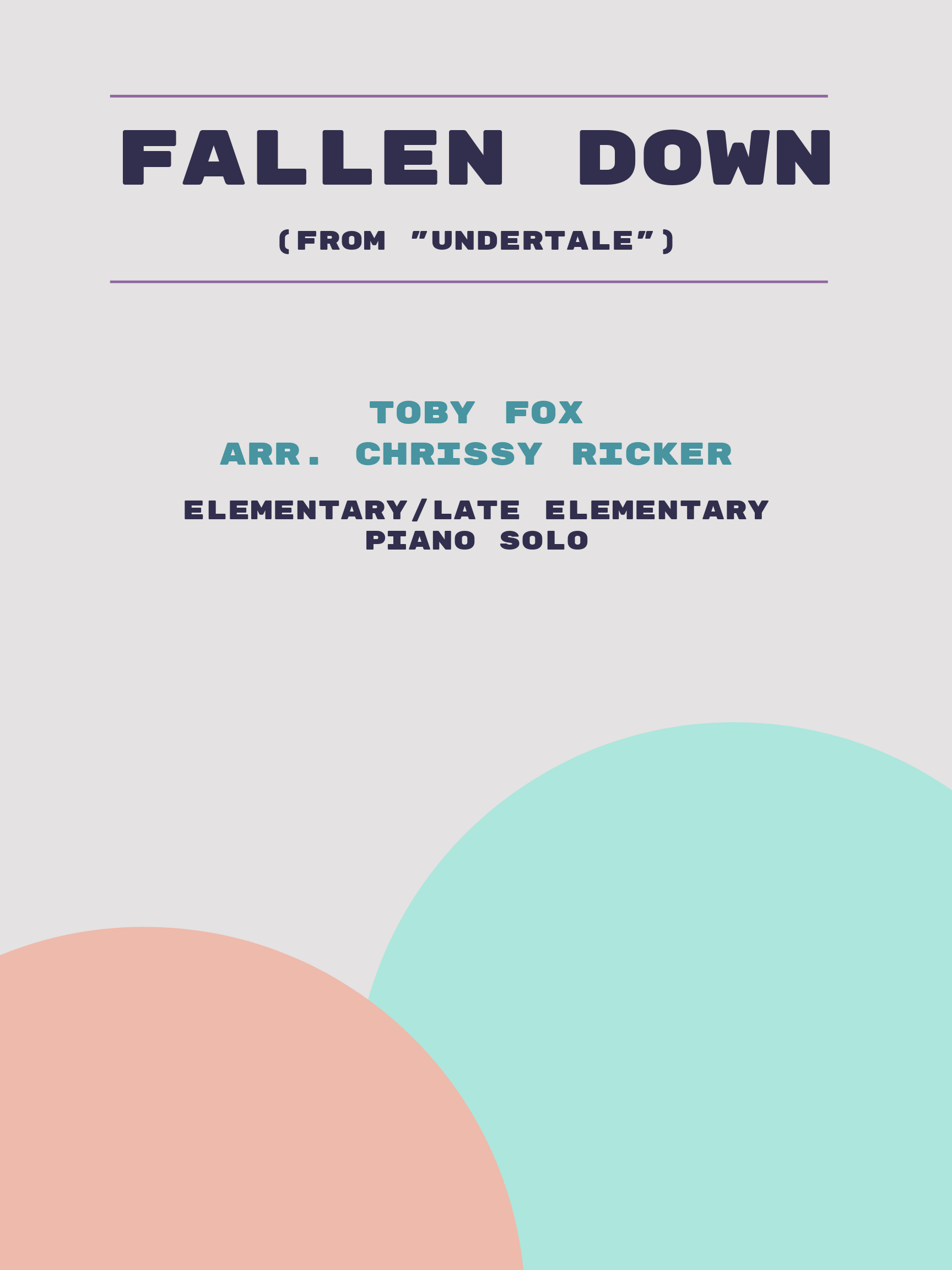 Fallen Down by Toby Fox