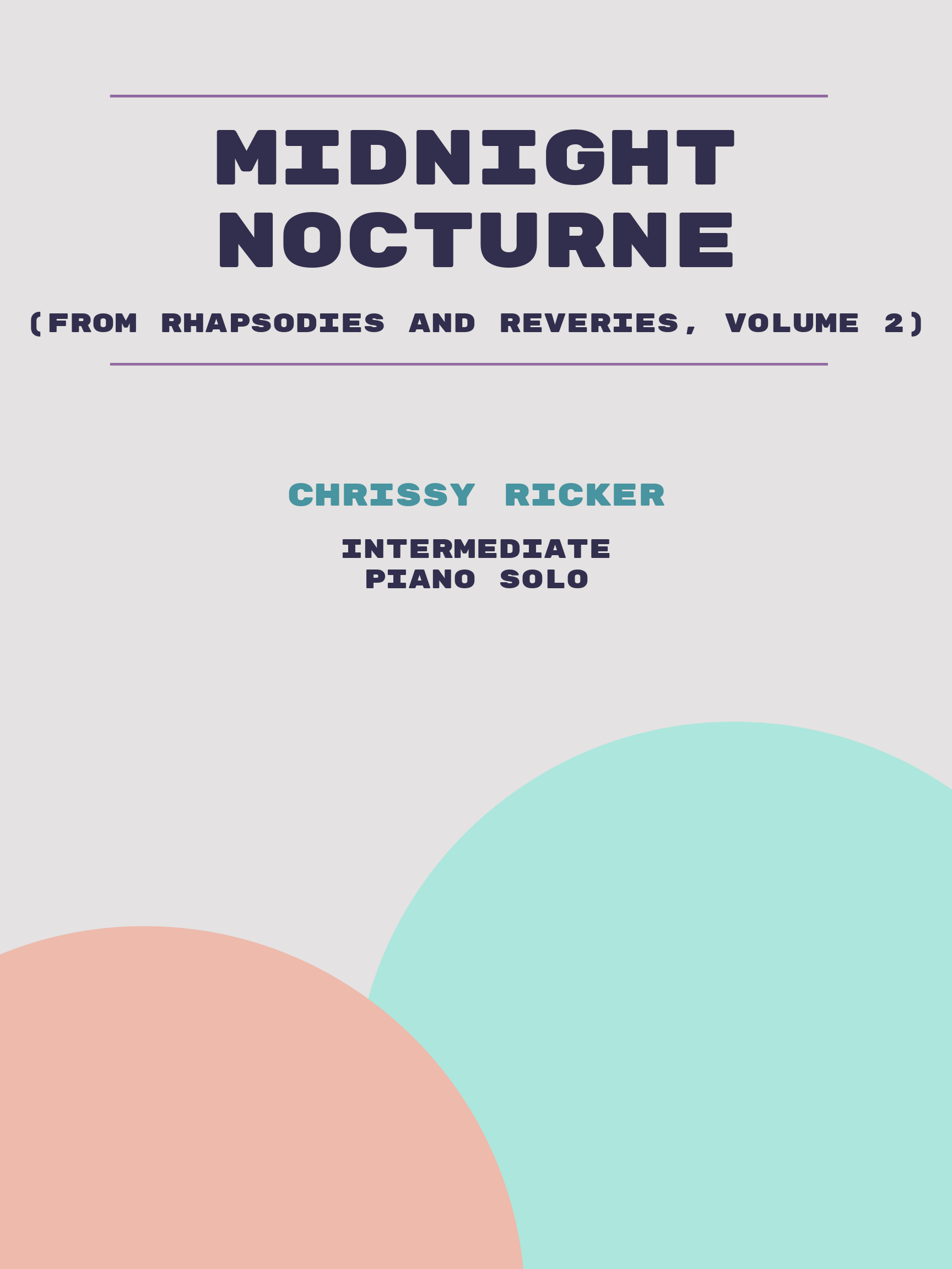 Midnight Nocturne by Chrissy Ricker