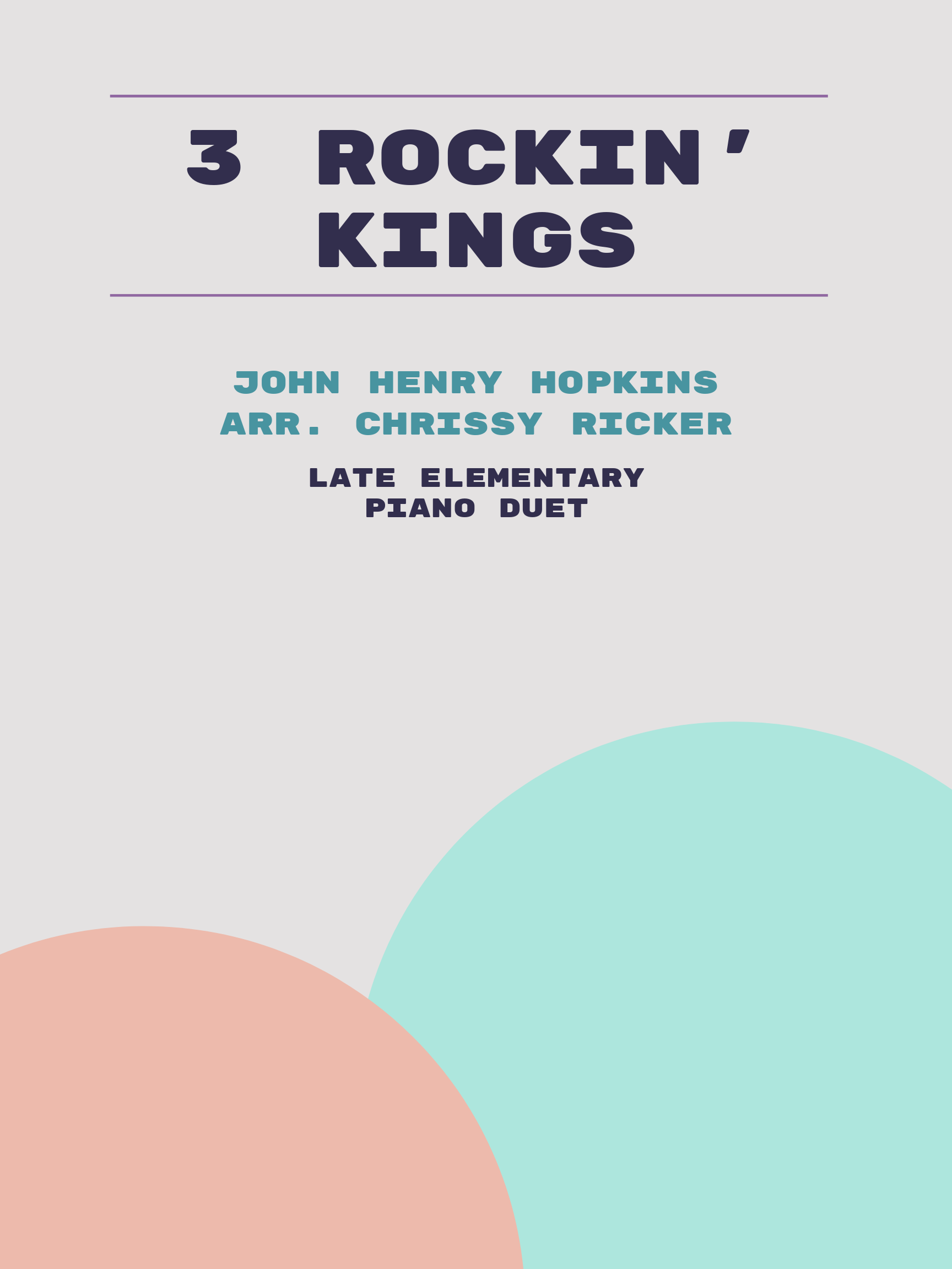 3 Rockin' Kings by John Henry Hopkins