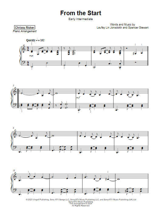 From the Start Sample Page
