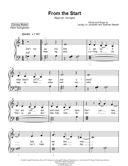 From the Start Sample Page