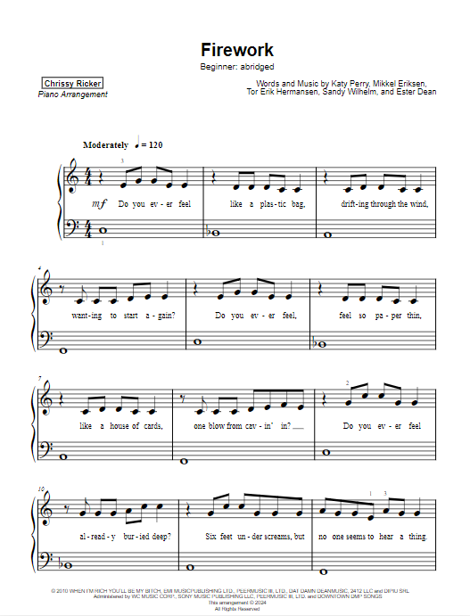 Firework Sample Page