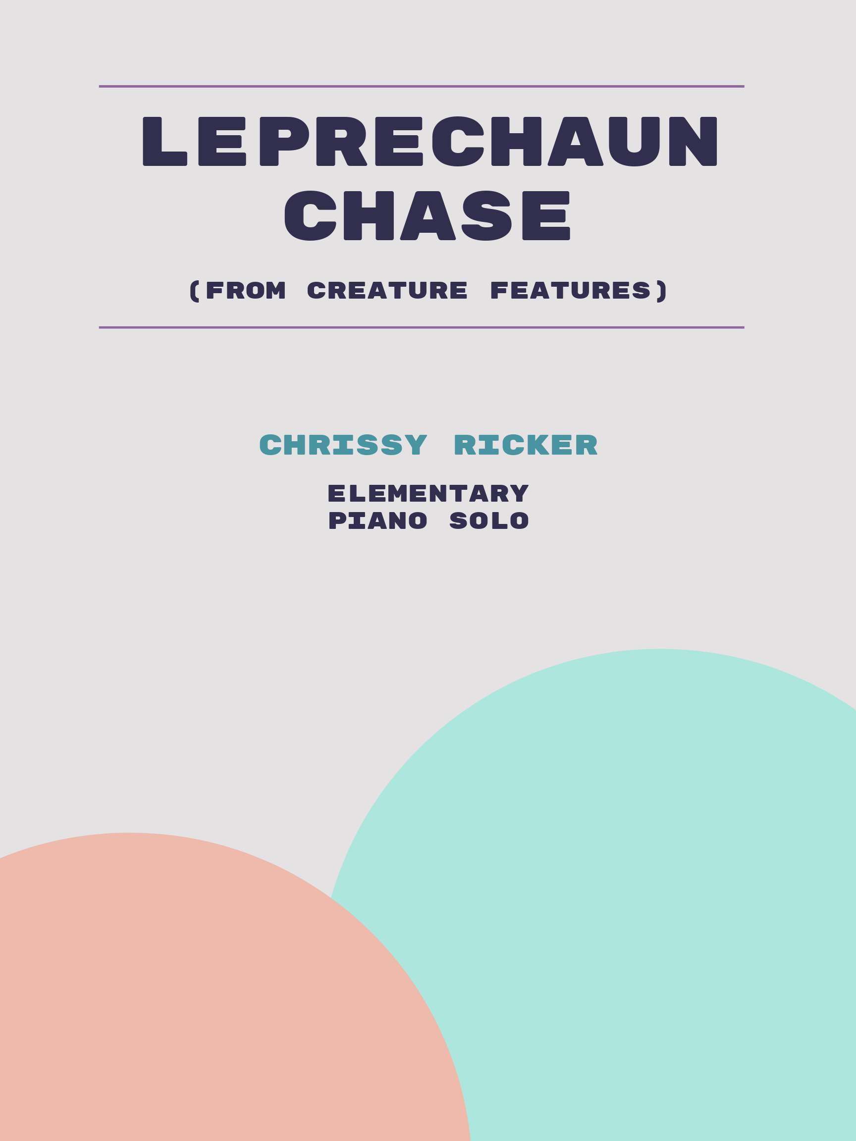 Leprechaun Chase by Chrissy Ricker