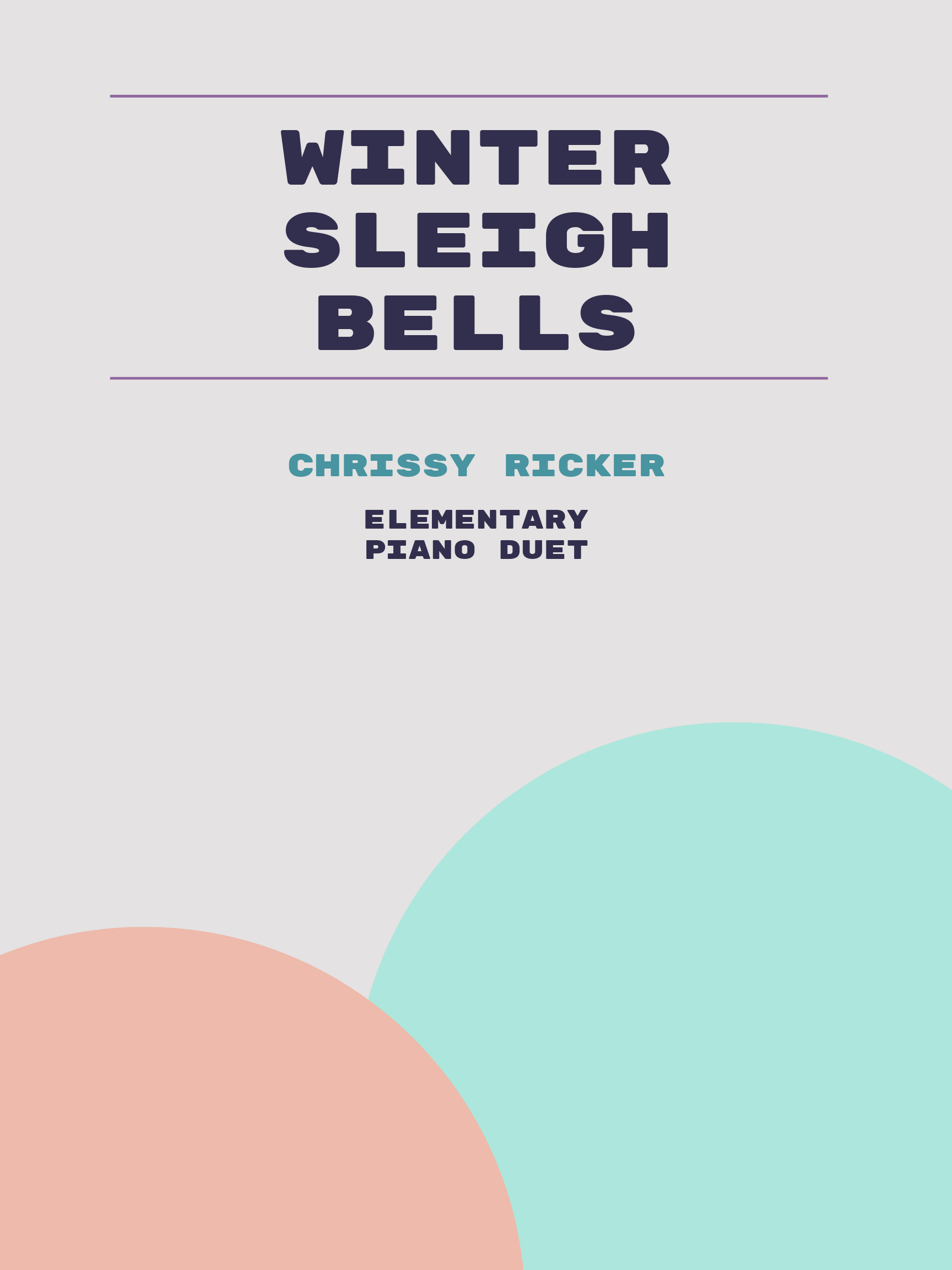 Winter Sleigh Bells by Chrissy Ricker