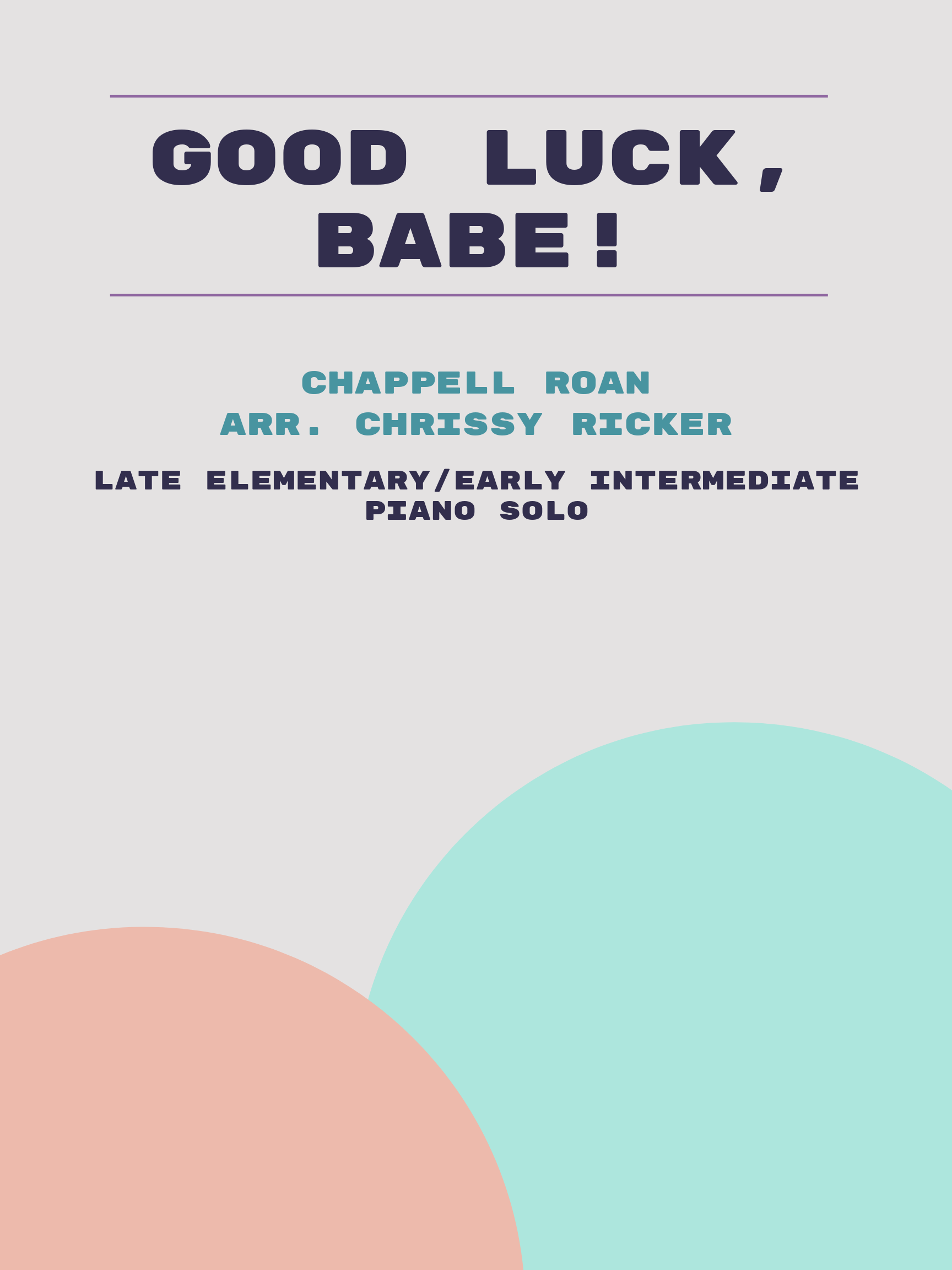 Good Luck, Babe! by Chappell Roan