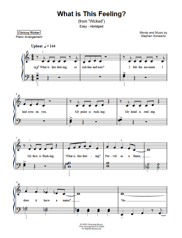 What is This Feeling? Sample Page