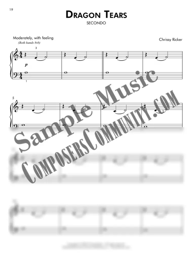 Dragon Tears Sample Page