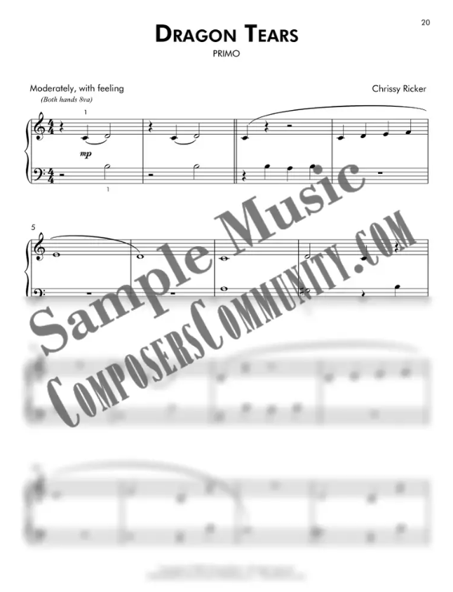 Dragon Tears Sample Page
