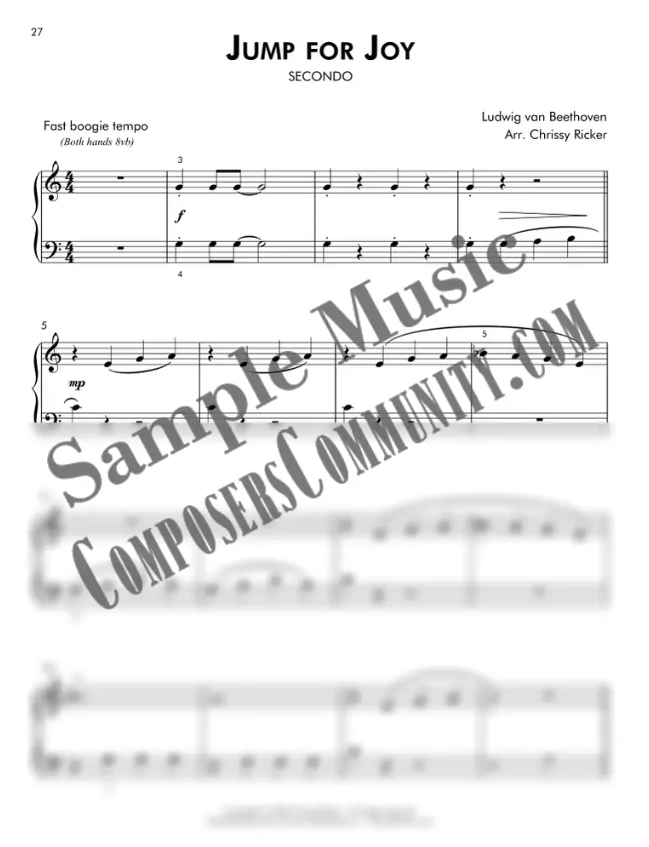 Jump for Joy Sample Page