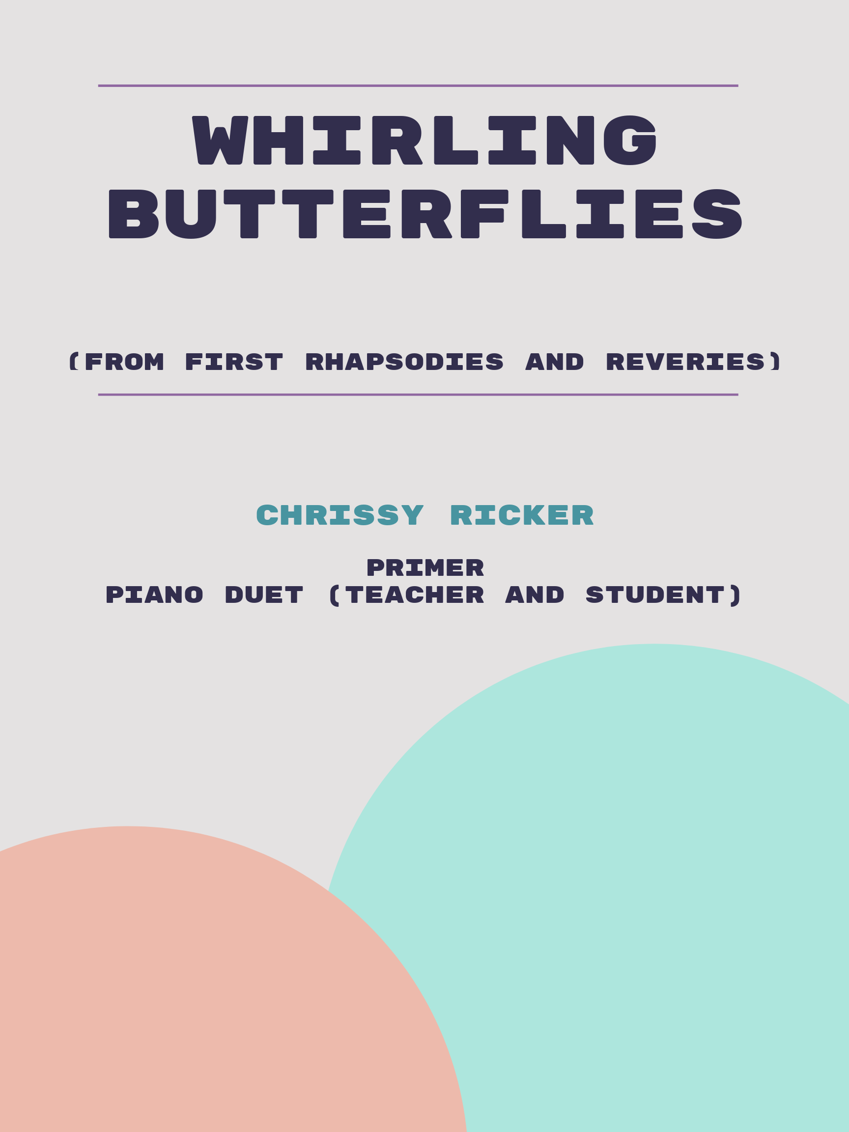 Whirling Butterflies by Chrissy Ricker