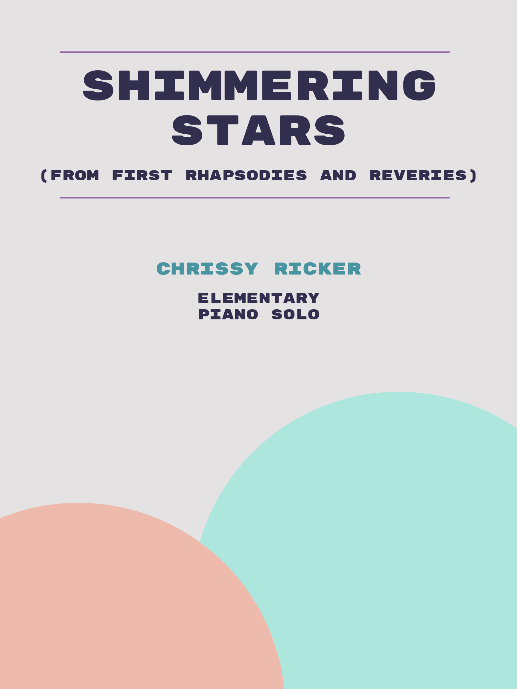 Shimmering Stars by Chrissy Ricker