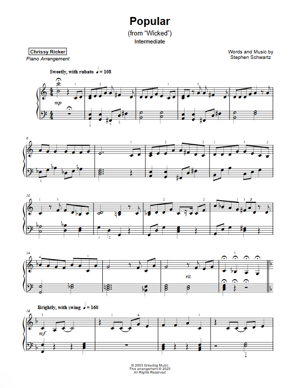 Popular Sample Page