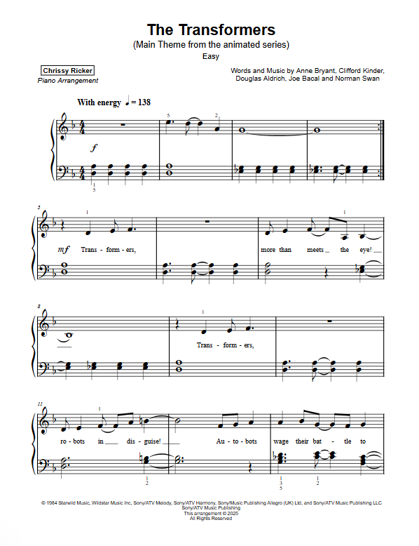The Transformers Sample Page