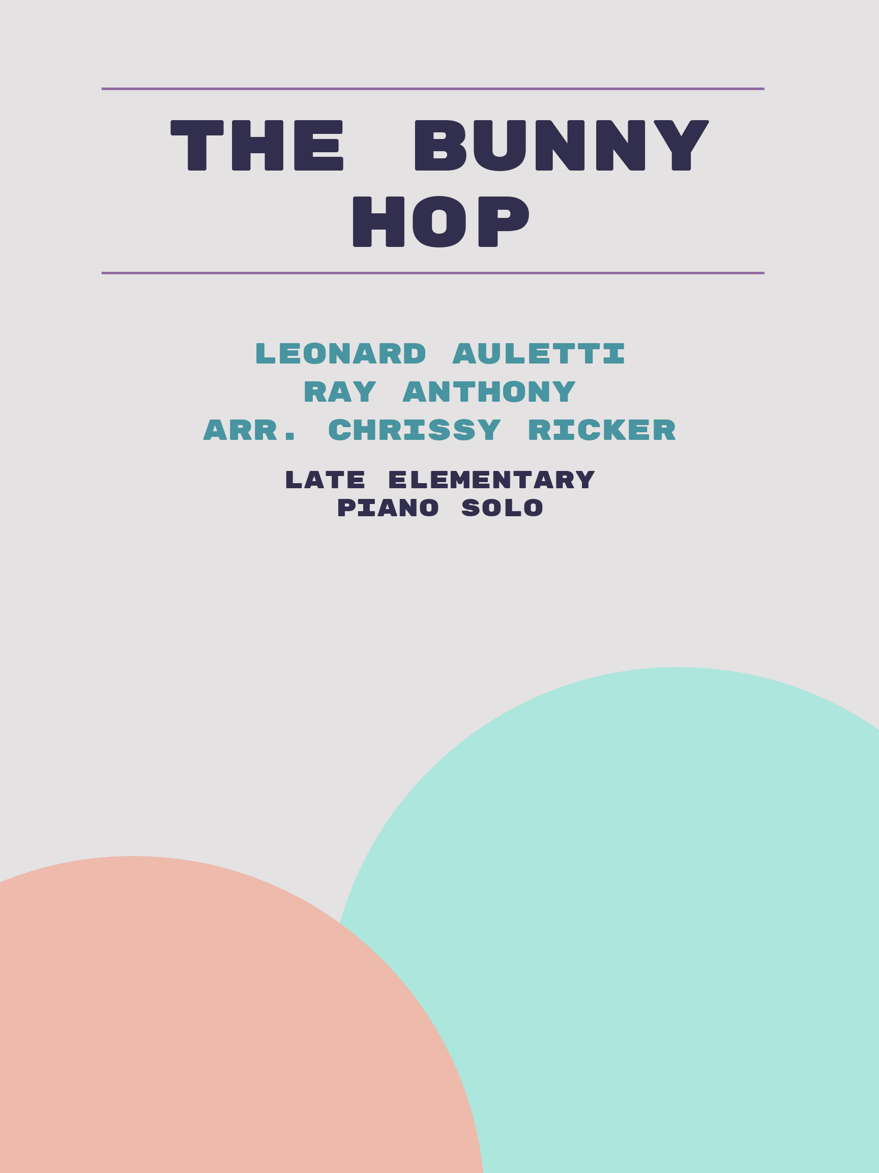 The Bunny Hop by Leonard Auletti, Ray Anthony