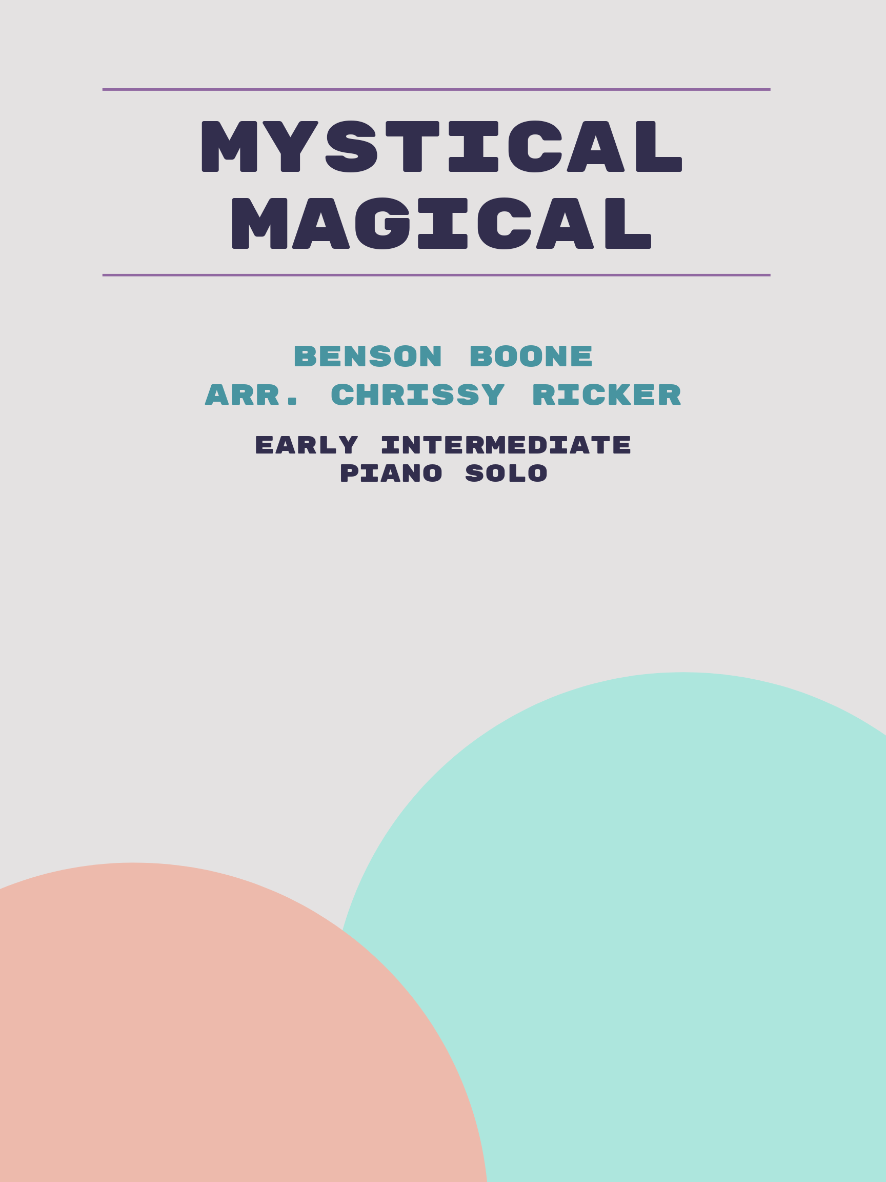 Mystical Magical by Benson Boone