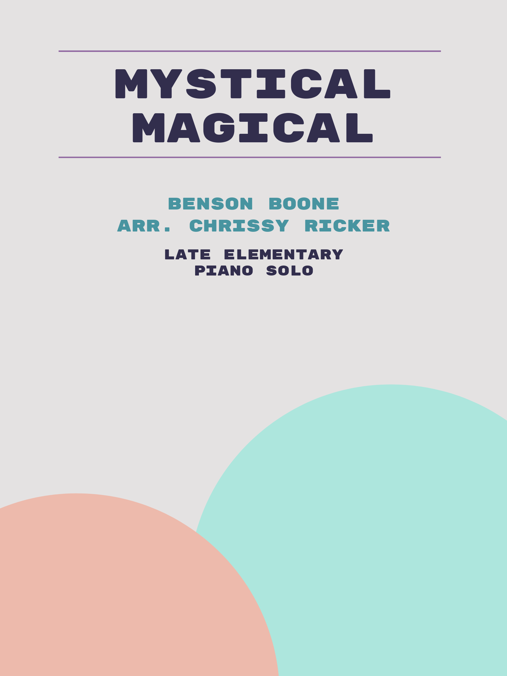 Mystical Magical by Benson Boone