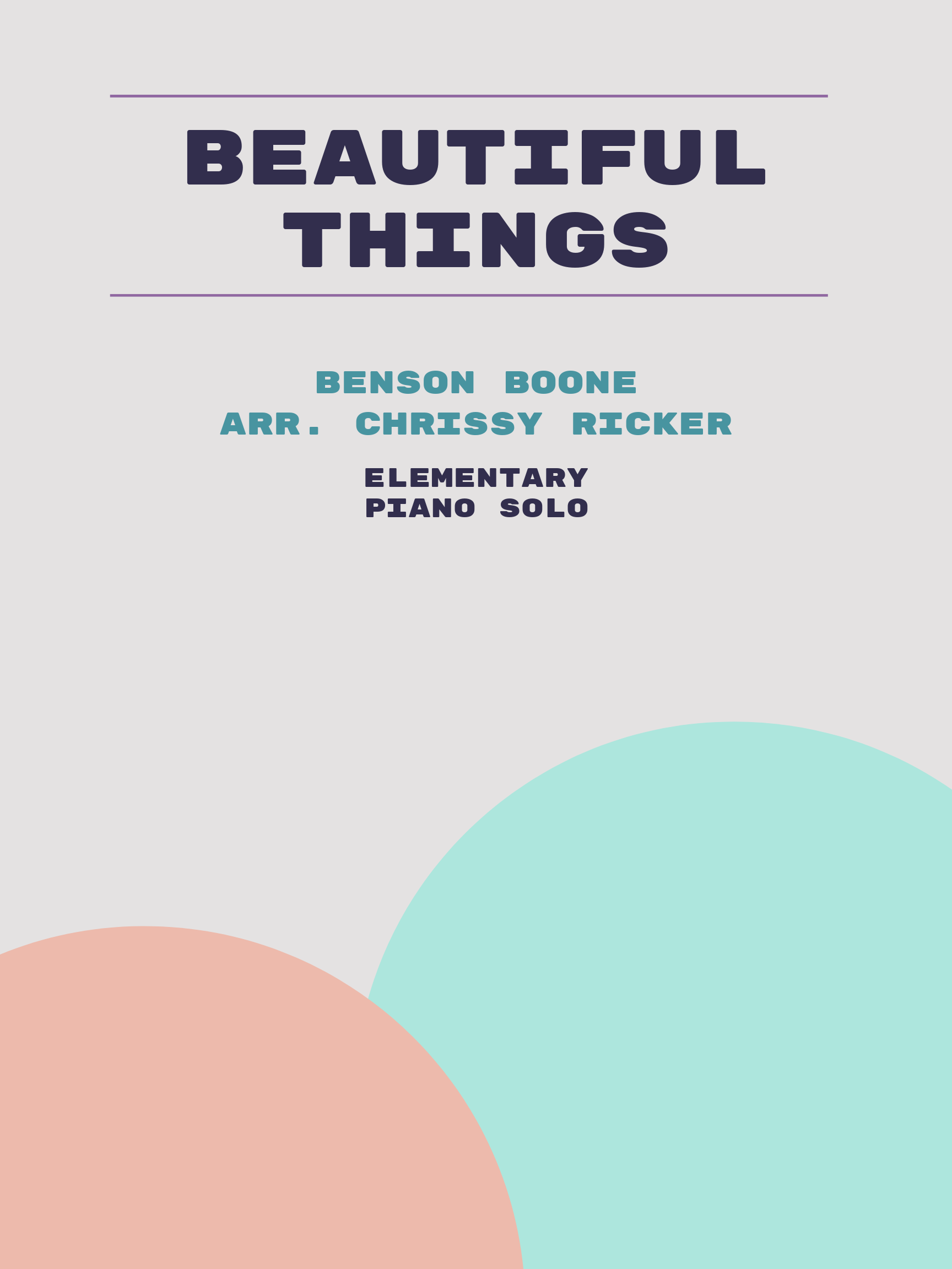 Beautiful Things by Benson Boone