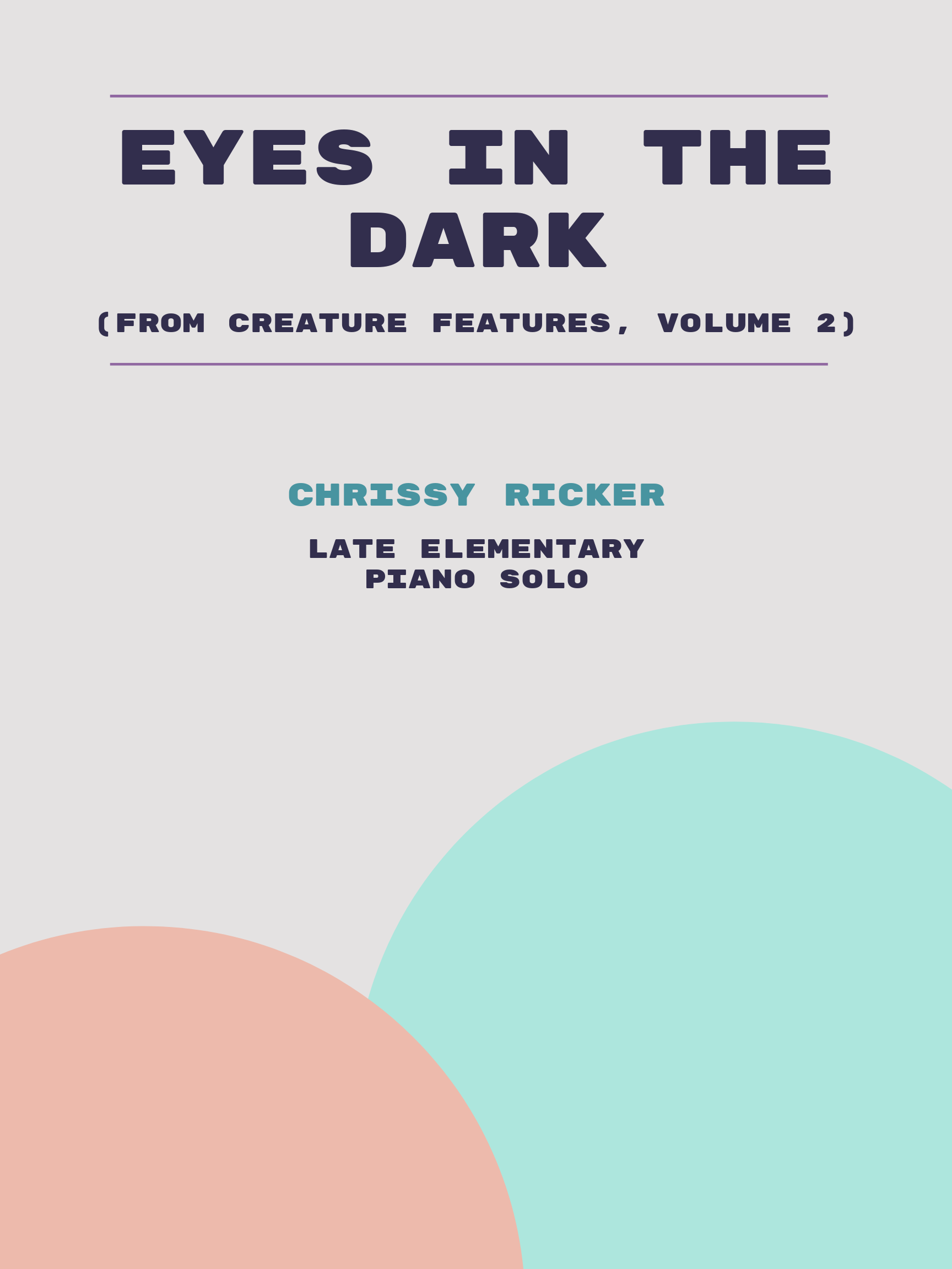 Eyes in the Dark by Chrissy Ricker