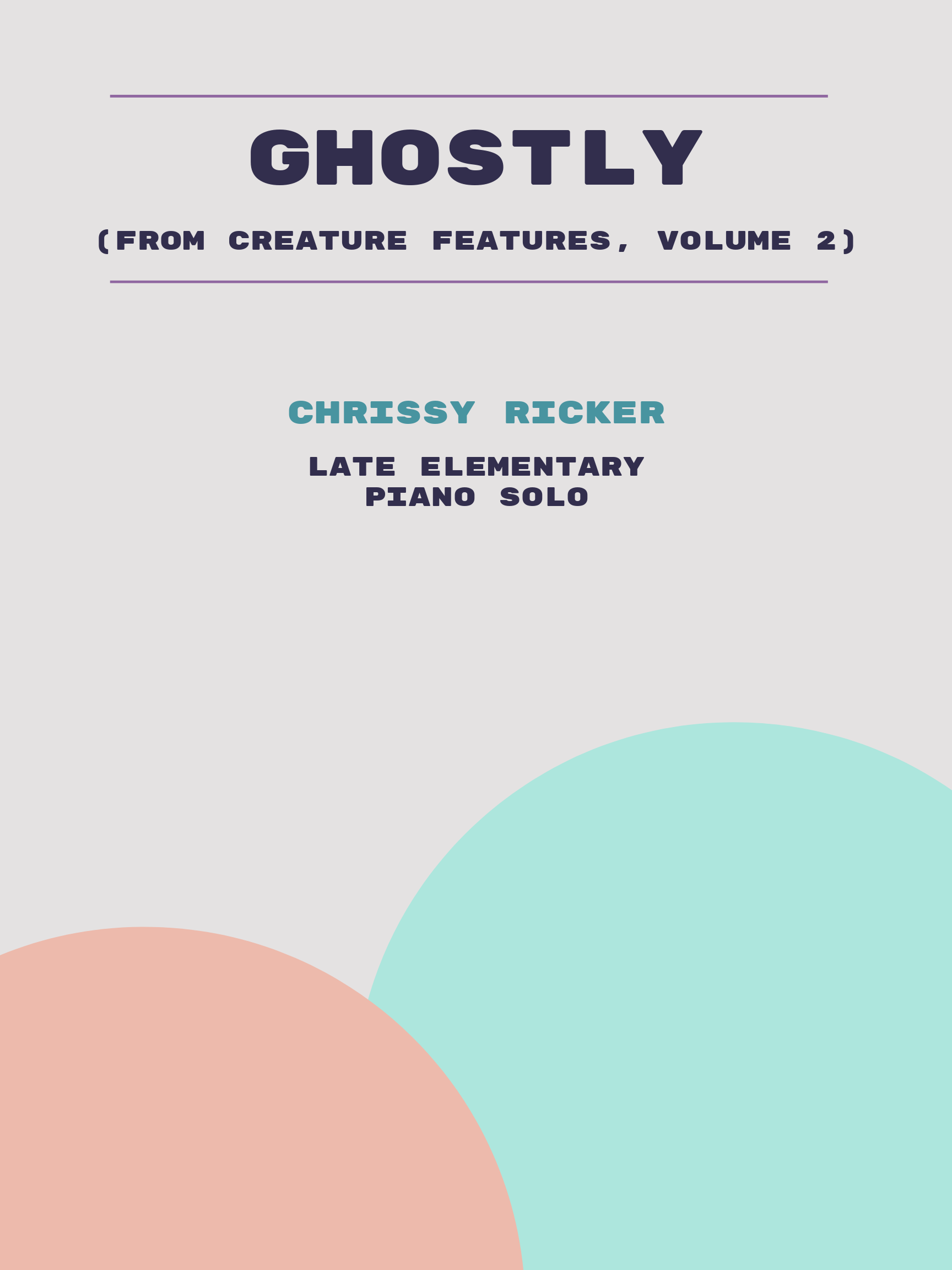 Ghostly by Chrissy Ricker