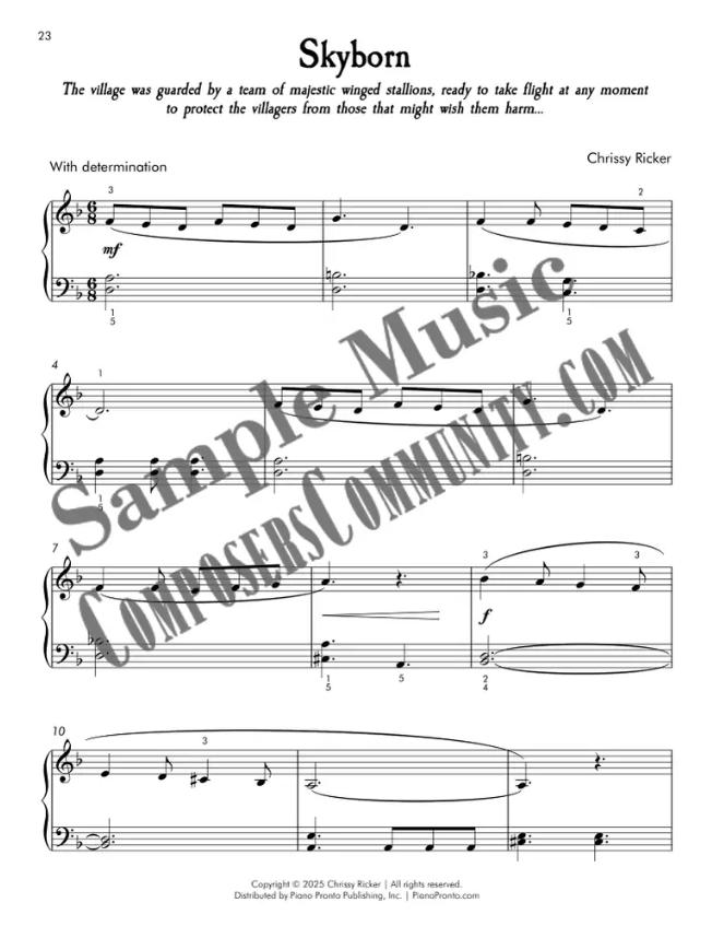 Skyborn Sample Page