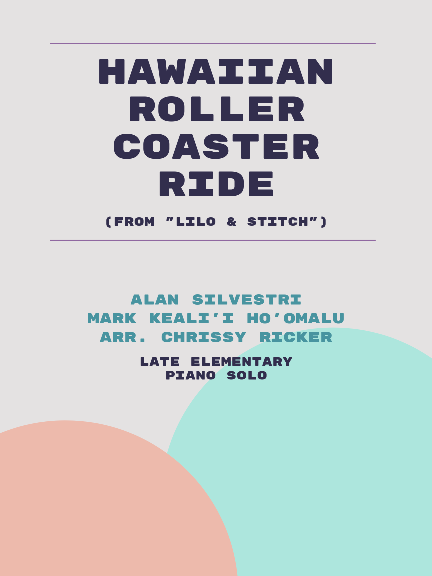 Hawaiian Roller Coaster Ride by Alan Silvestri, Mark Keali'I Ho'omalu