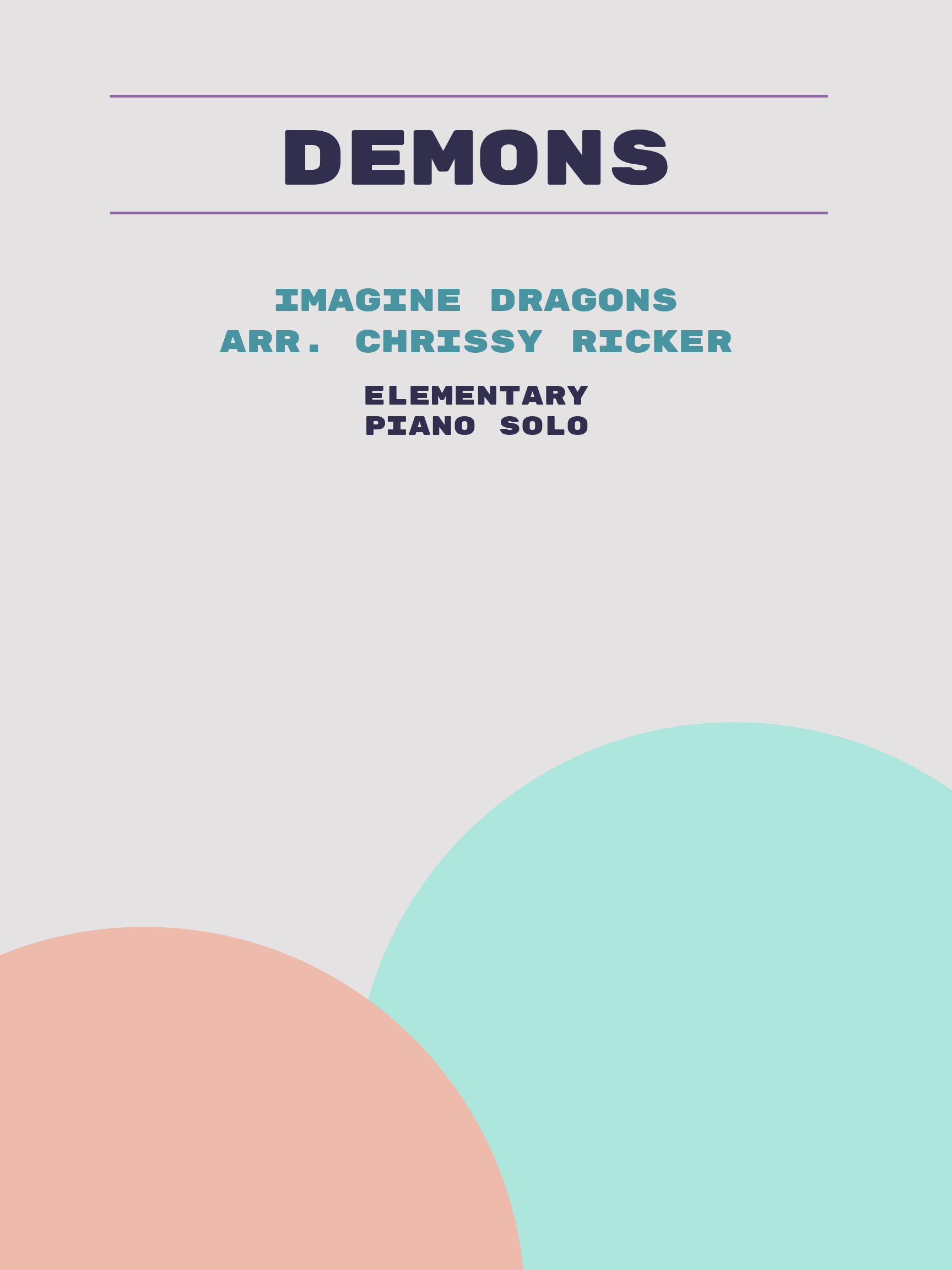 Demons by Imagine Dragons