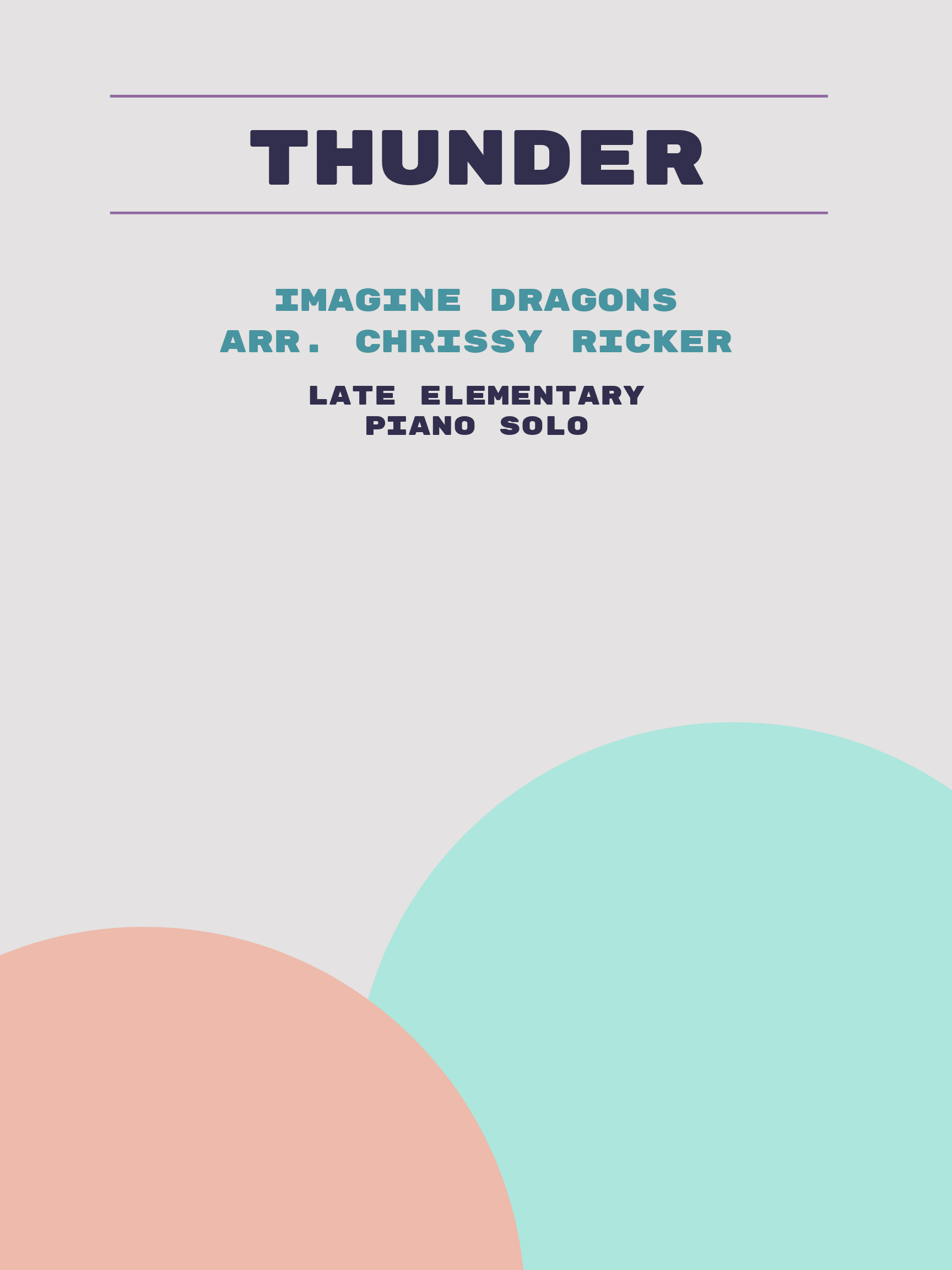 Thunder by Imagine Dragons