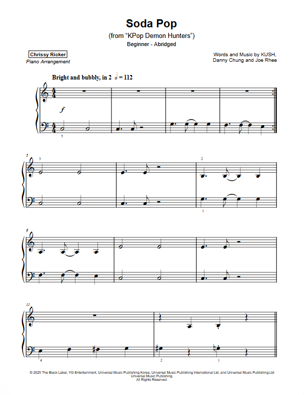 Soda Pop Sample Page