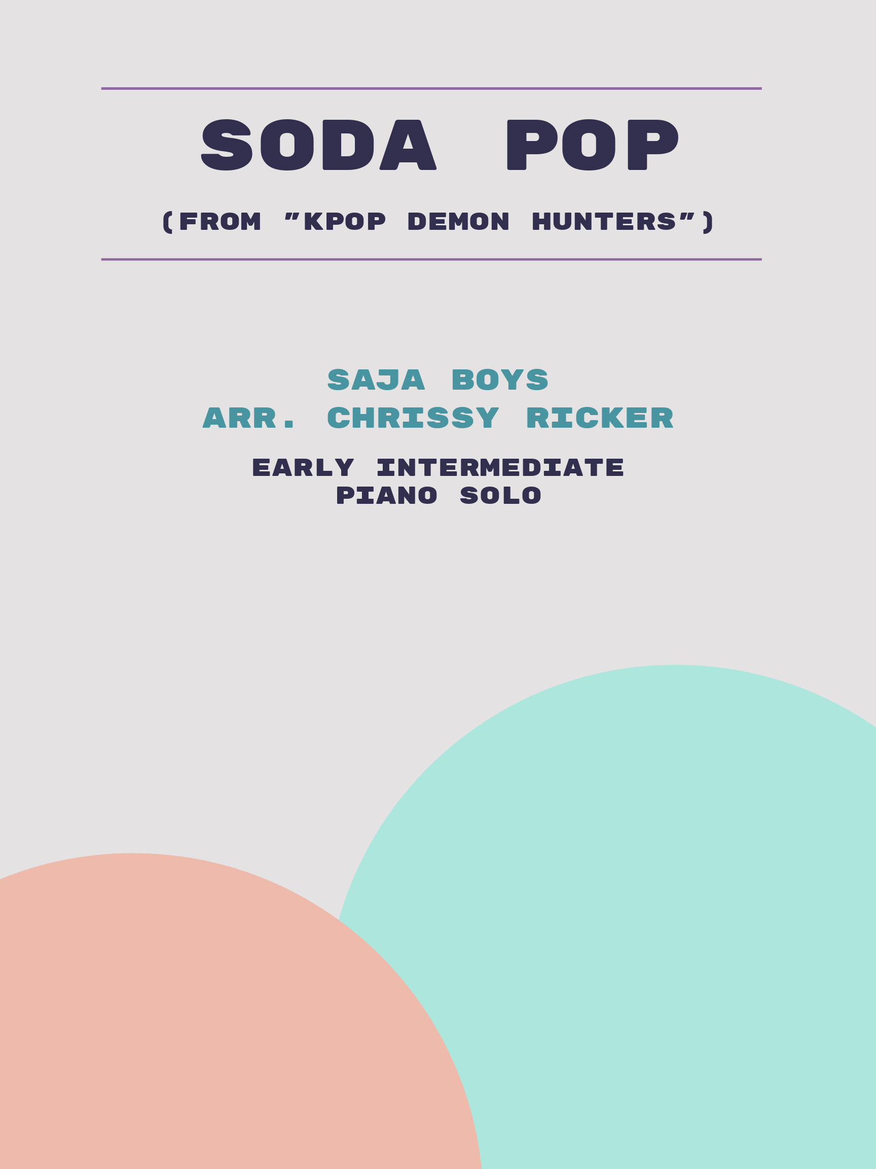 Soda Pop by Saja Boys
