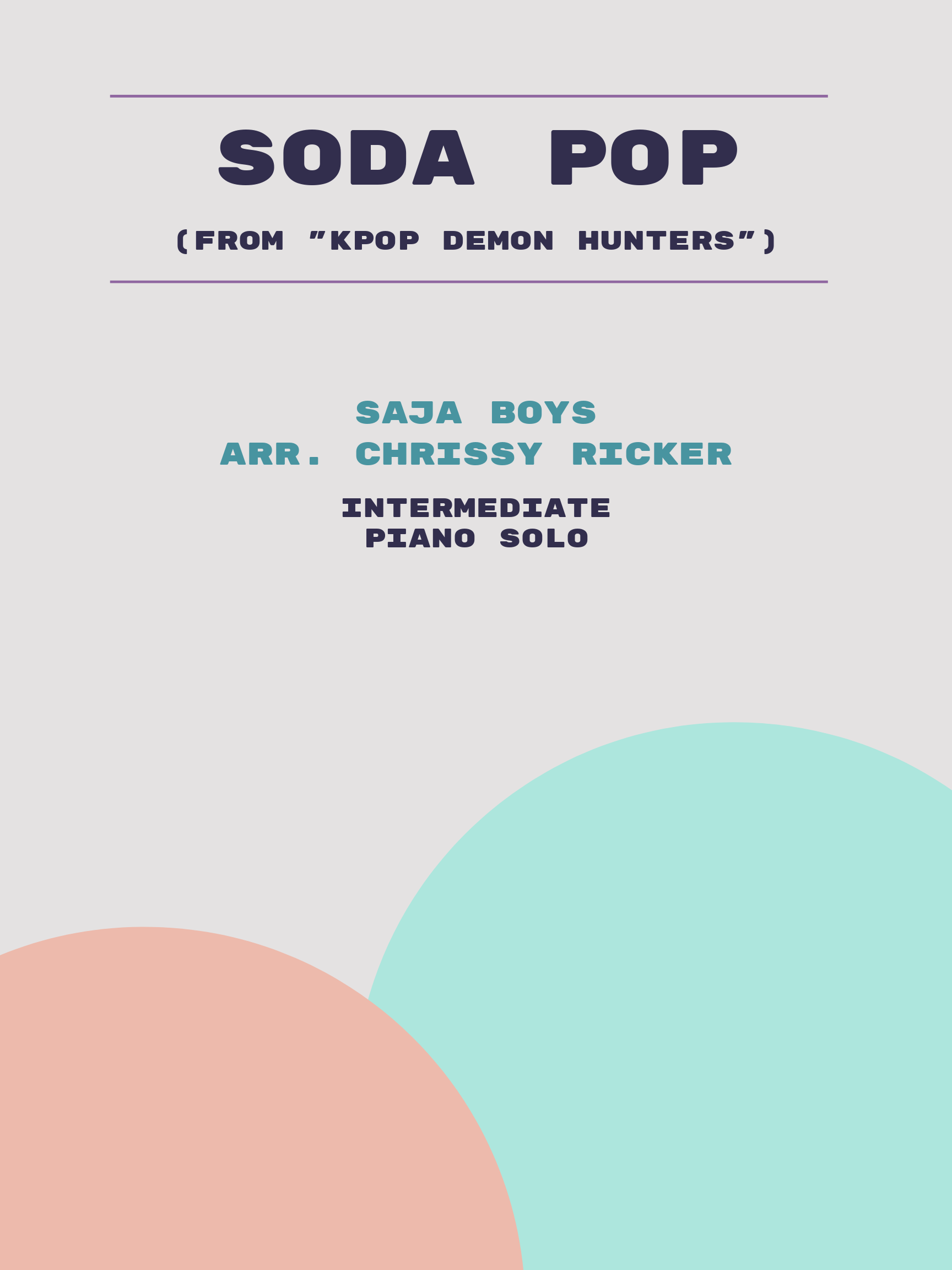 Soda Pop by Saja Boys