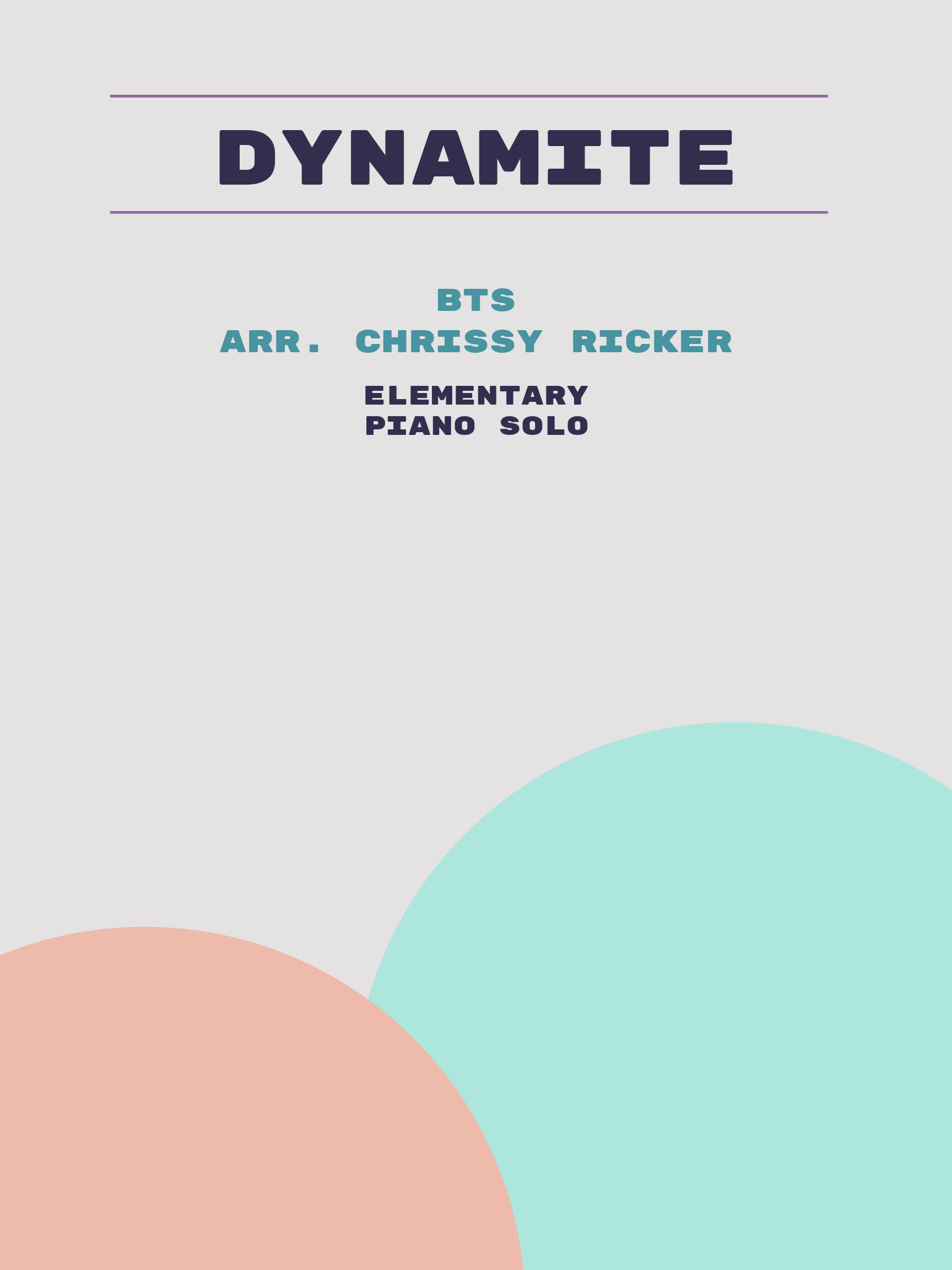 Dynamite by BTS