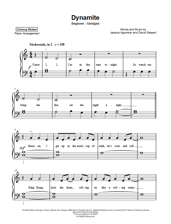 Dynamite Sample Page