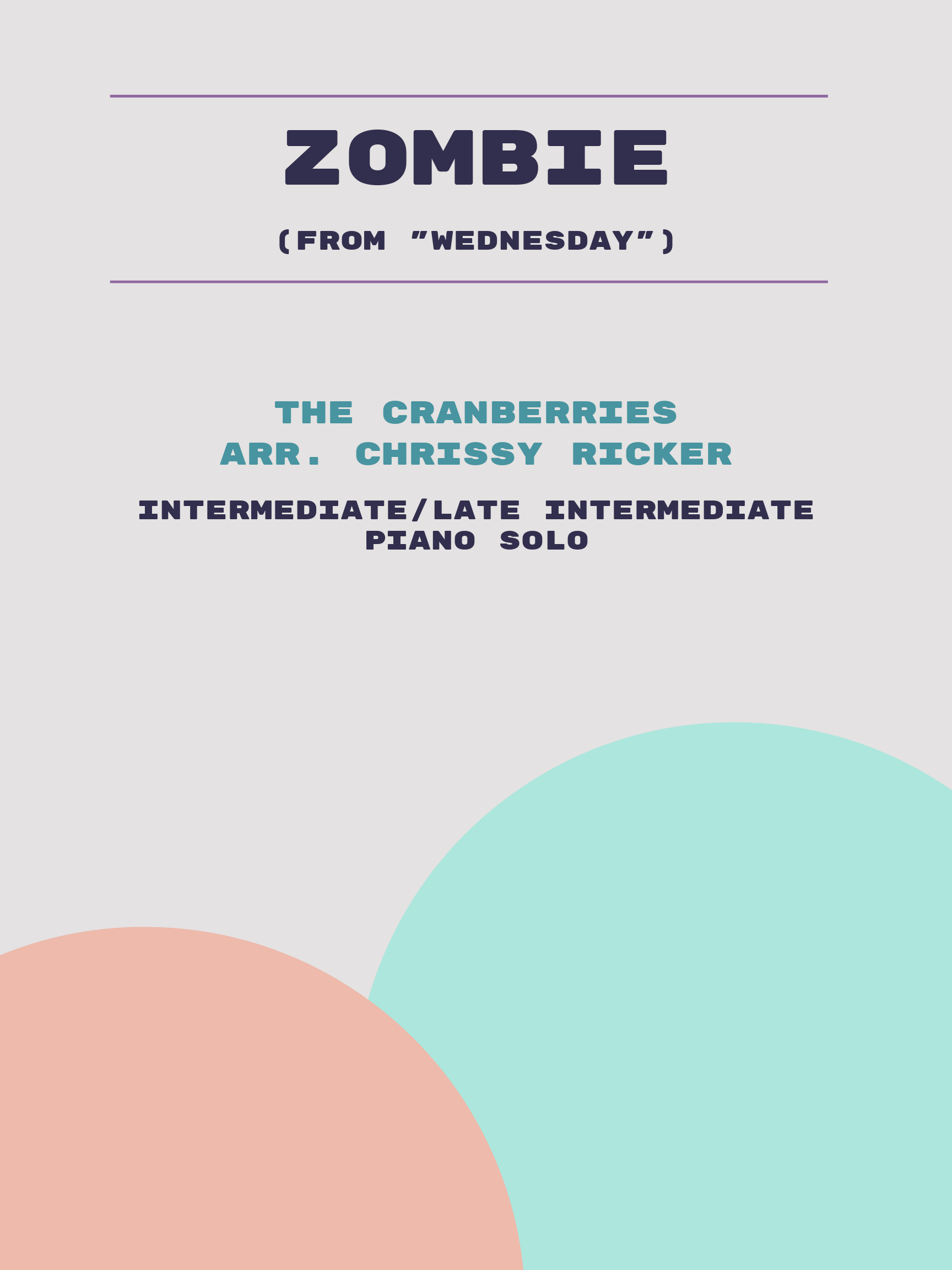 Zombie by The Cranberries