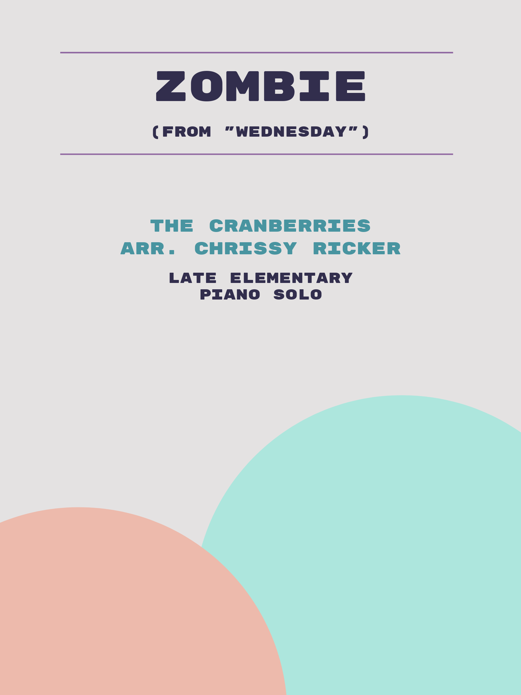 Zombie by The Cranberries