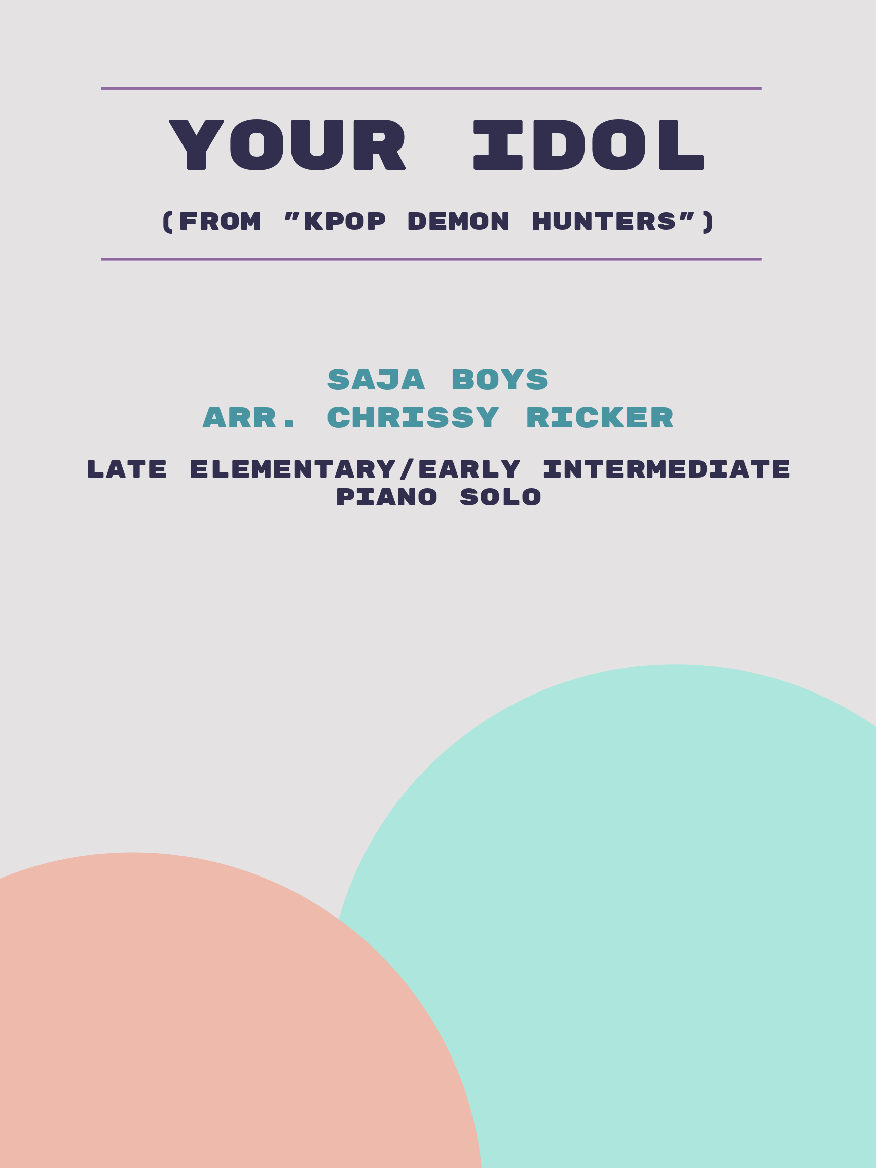 Your Idol by Saja Boys