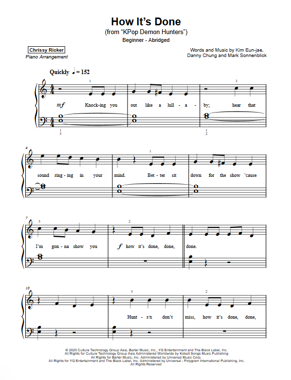 How It's Done Sample Page