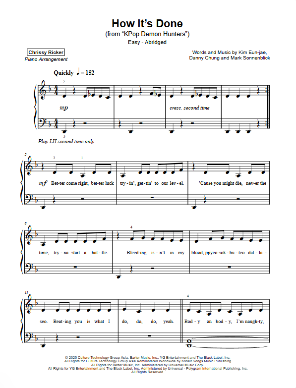 How It's Done Sample Page