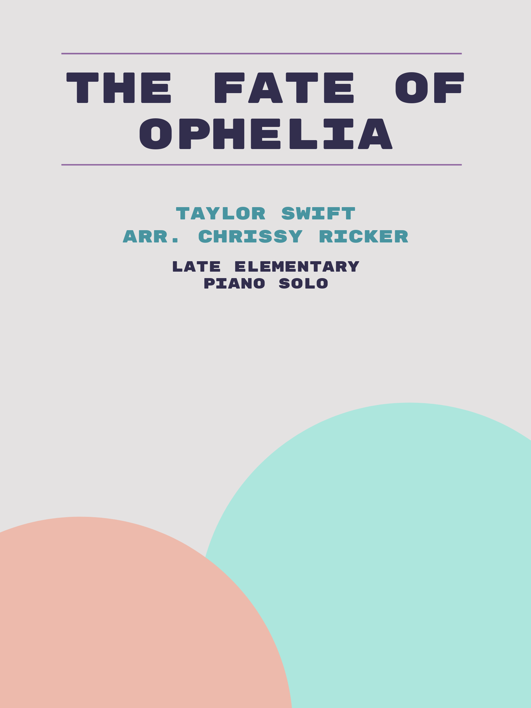 The Fate of Ophelia by Taylor Swift