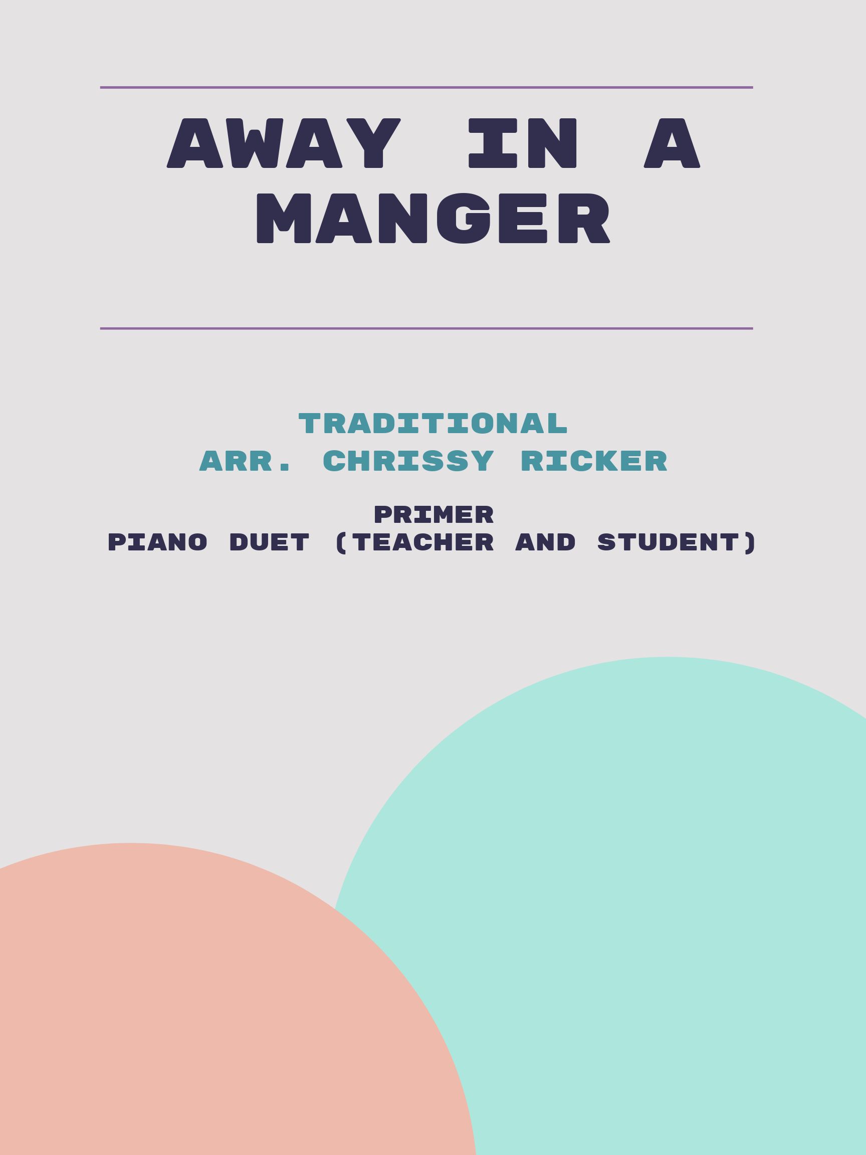 Away in a Manger by Traditional