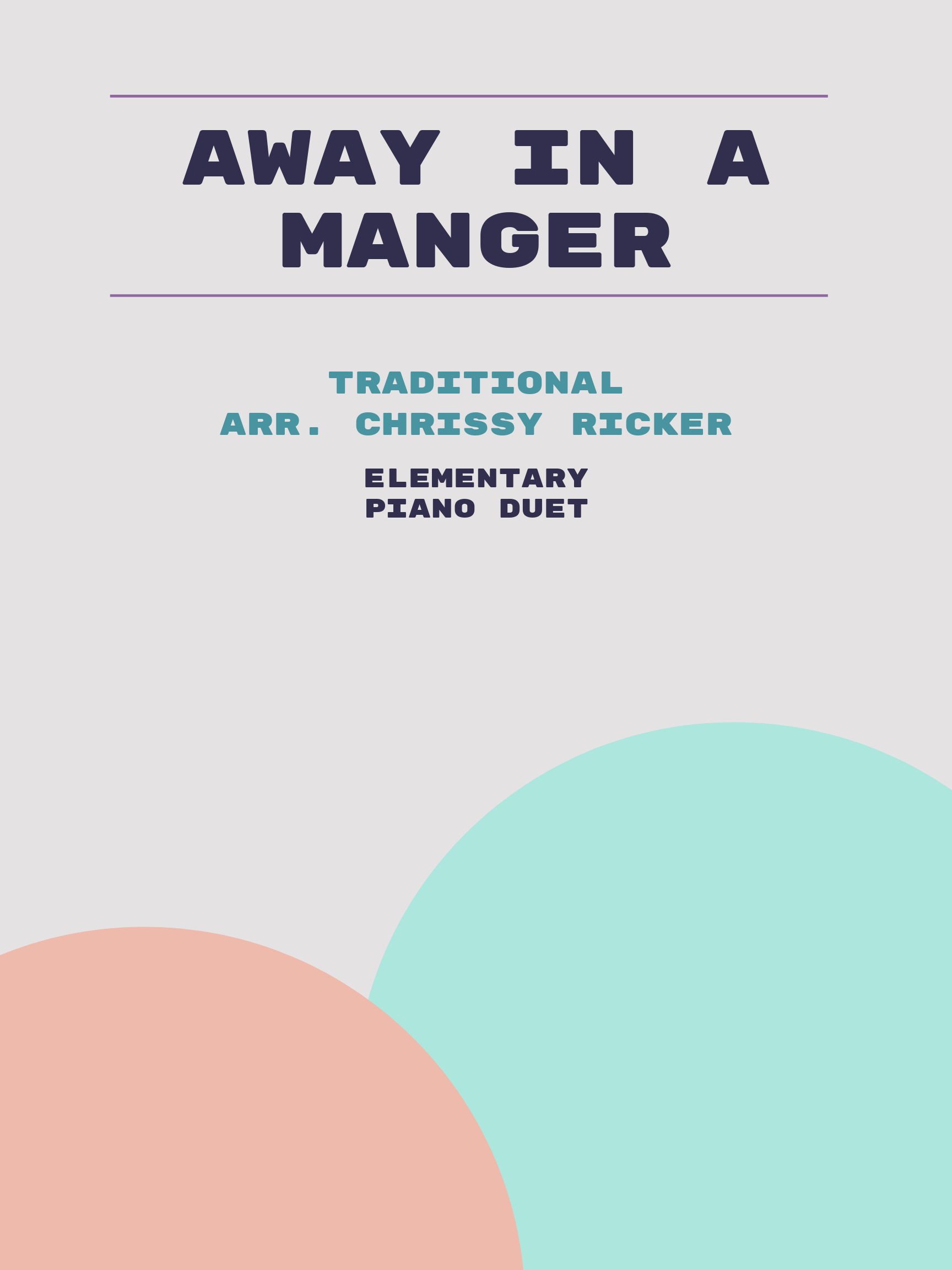 Away in a Manger by Traditional