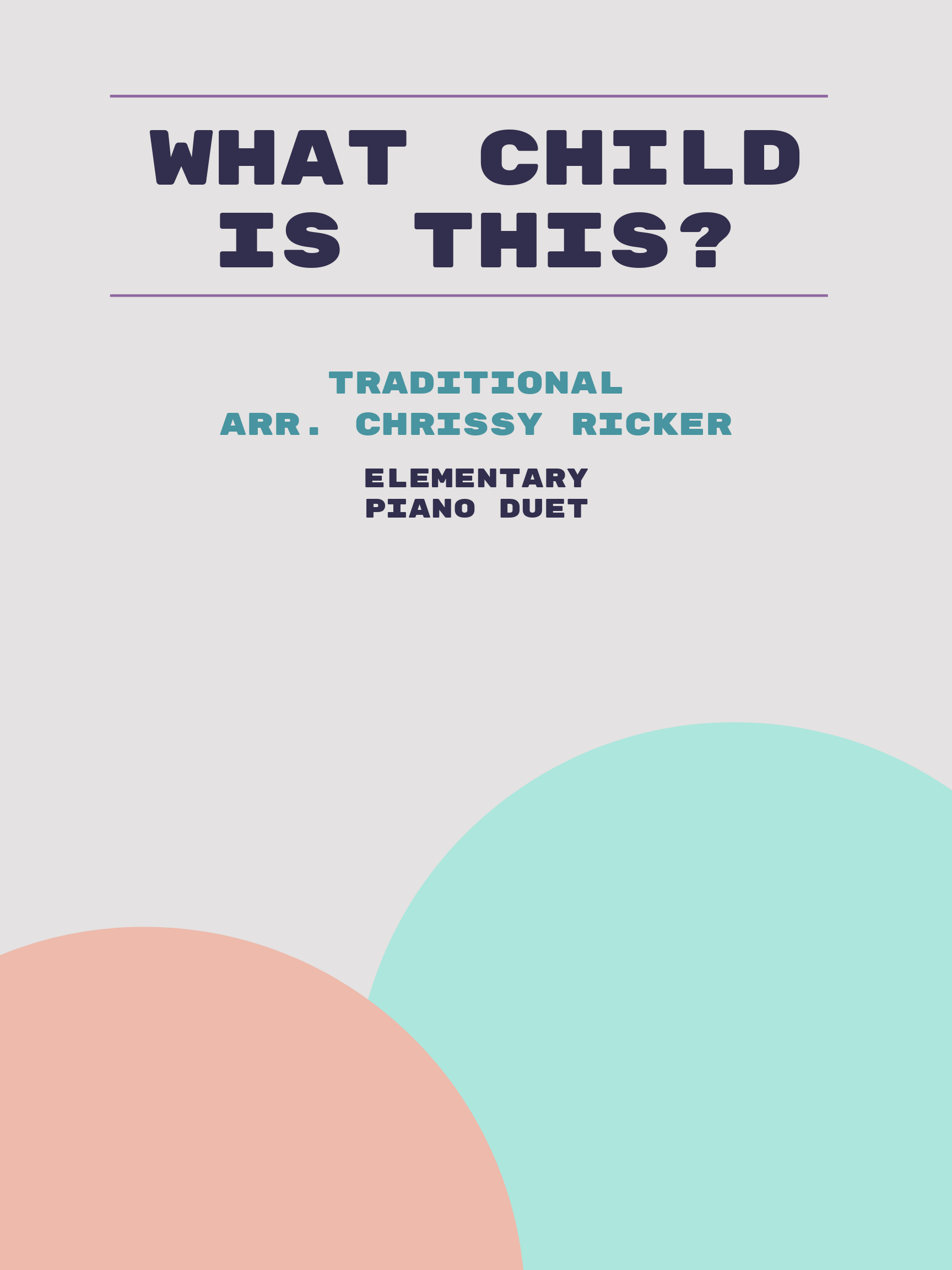 What Child is This? by Traditional