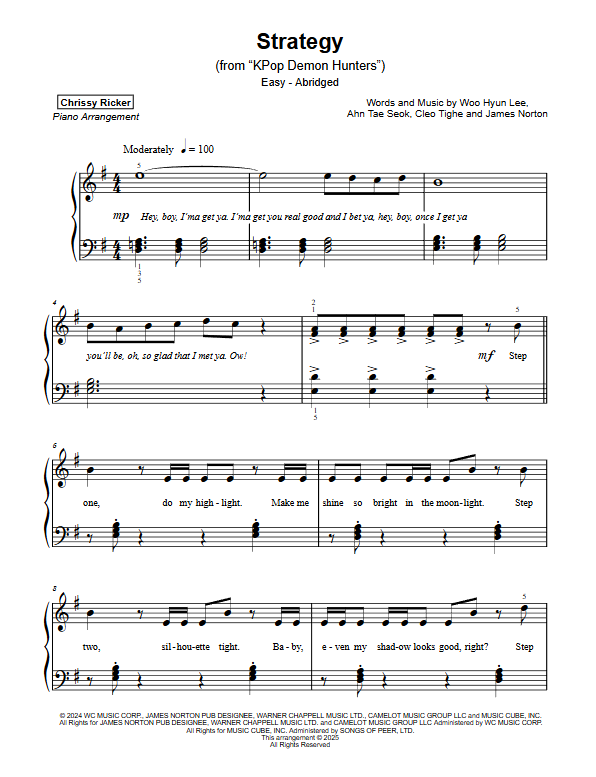 Strategy Sample Page