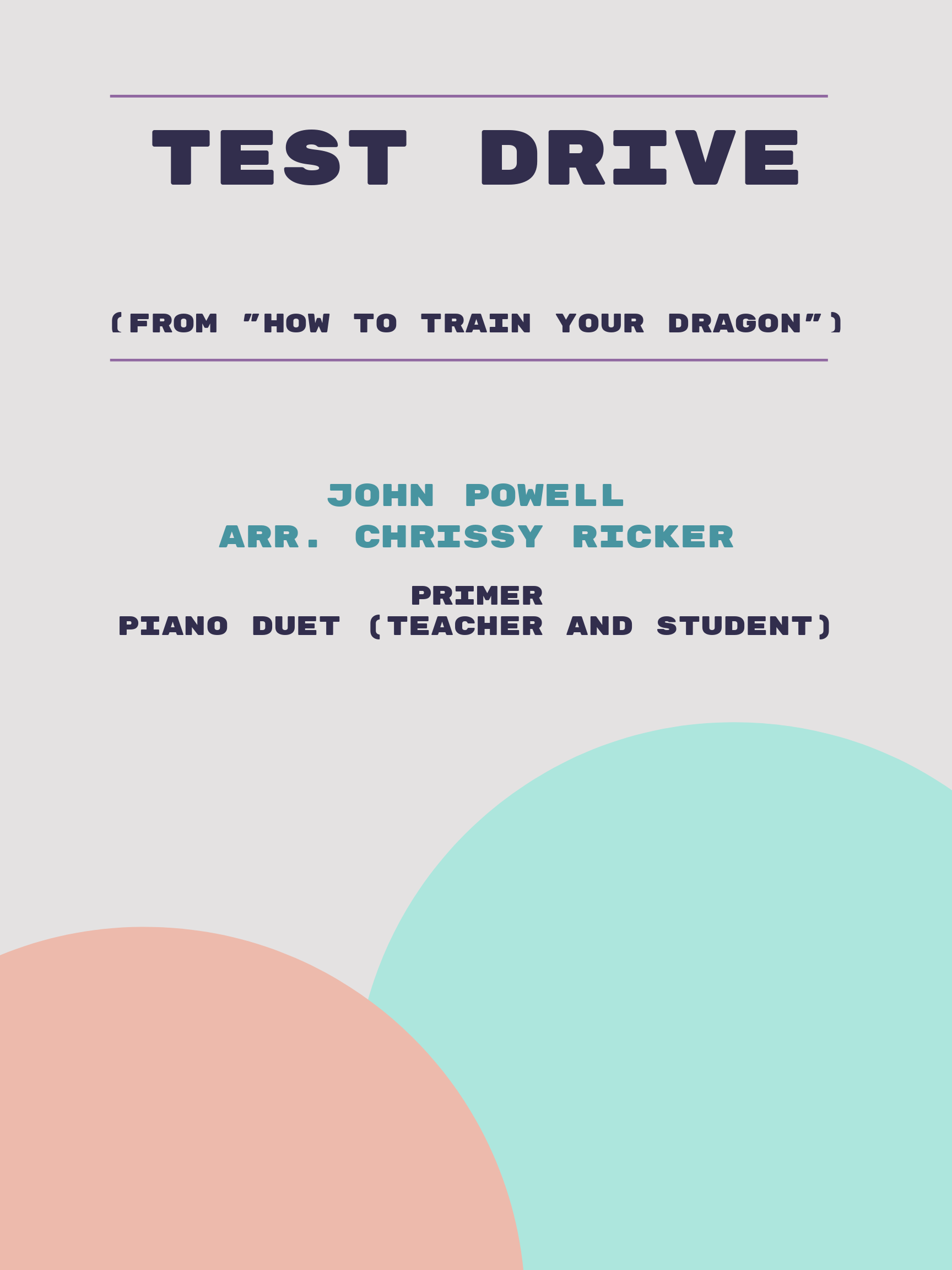 Test Drive by John Powell