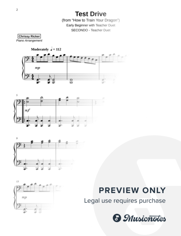 Test Drive Sample Page